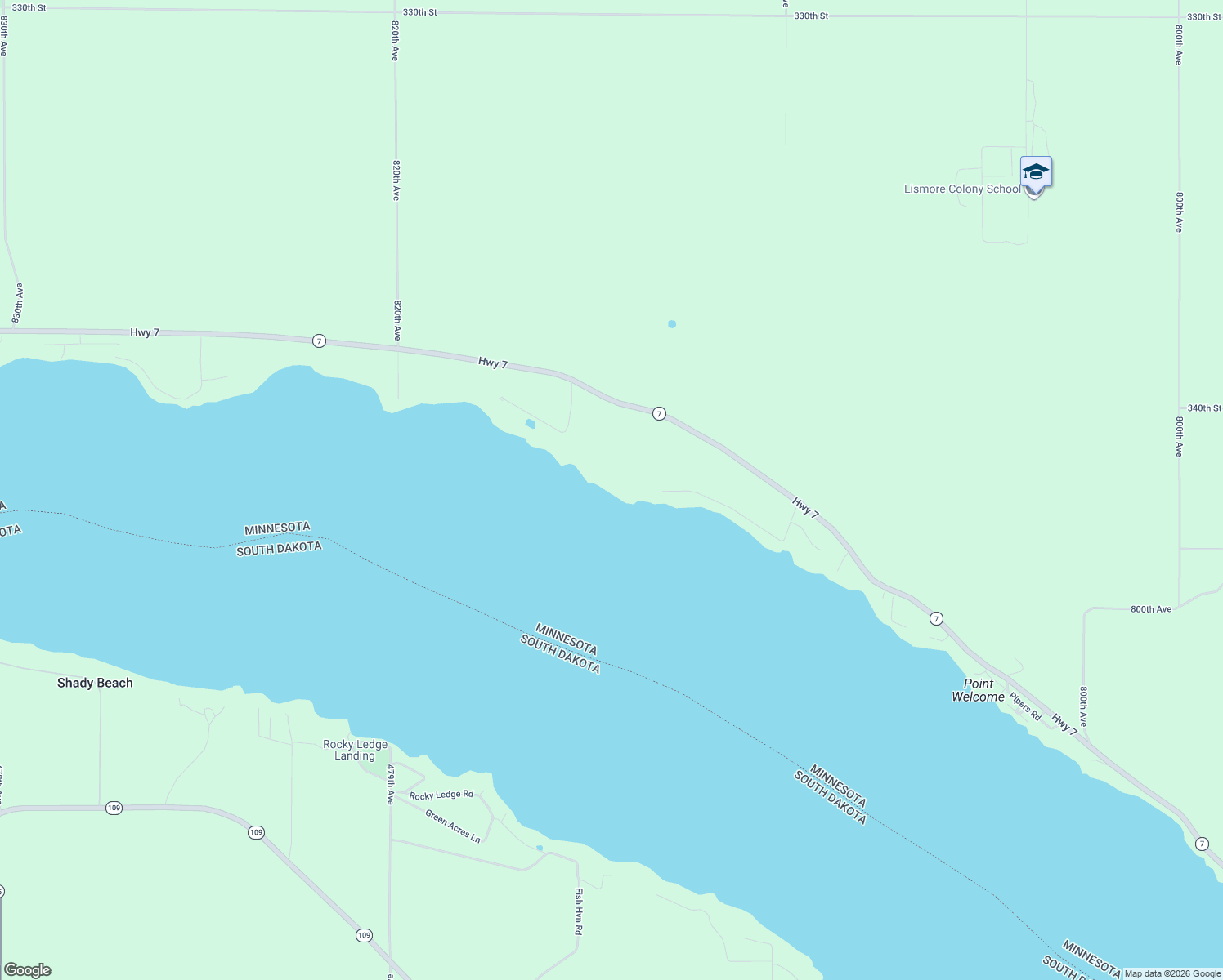 map of restaurants, bars, coffee shops, grocery stores, and more near 81385 Sherman Shoreline Road in Clinton