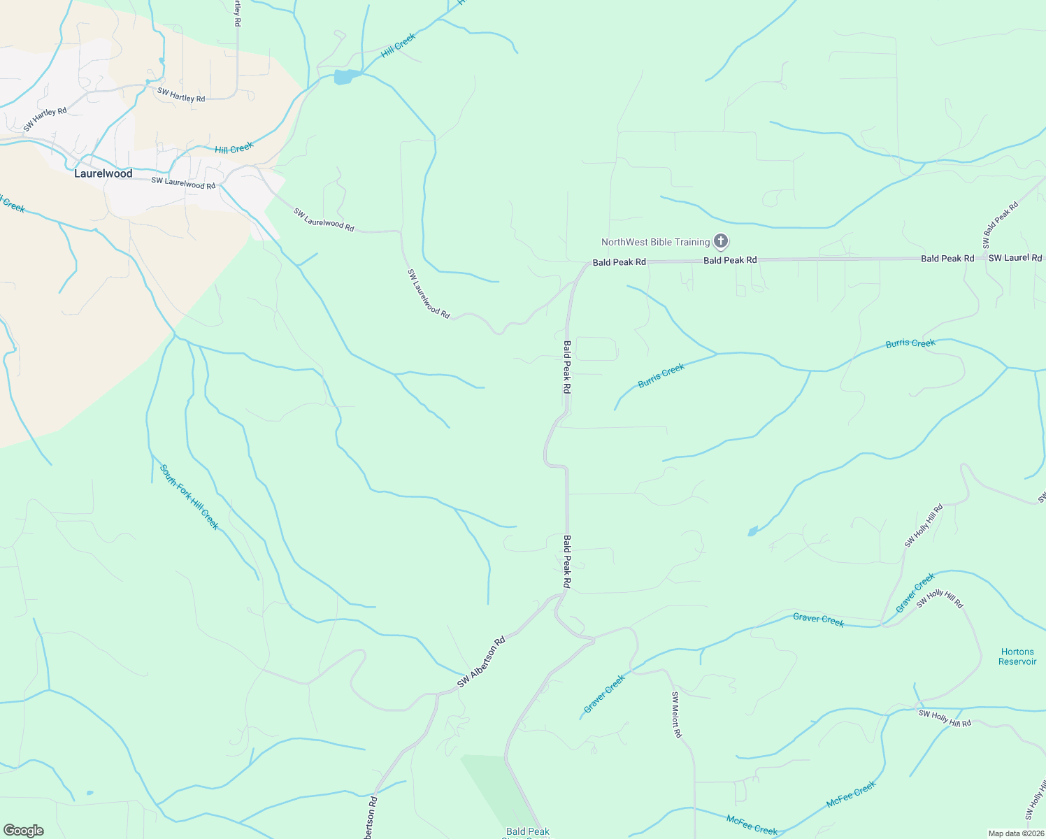 map of restaurants, bars, coffee shops, grocery stores, and more near 36029 Southwest Bald Peak Road in Hillsboro