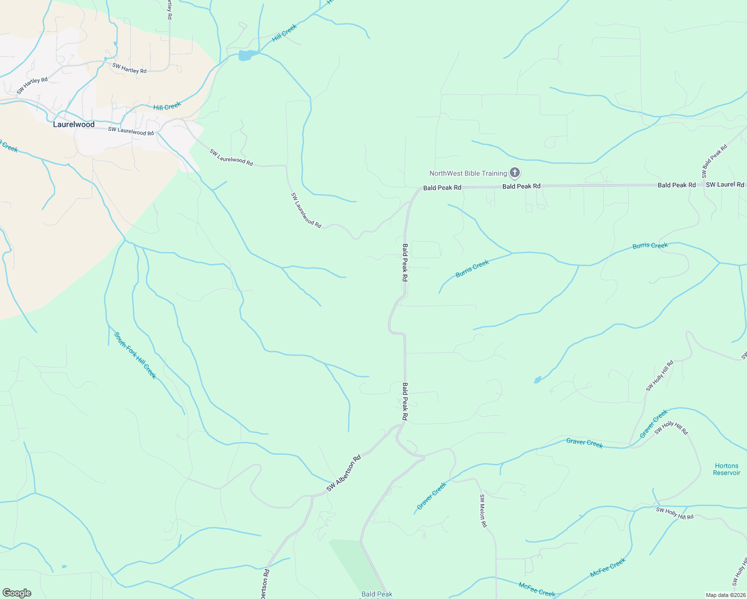 map of restaurants, bars, coffee shops, grocery stores, and more near 36029 Southwest Bald Peak Road in Hillsboro