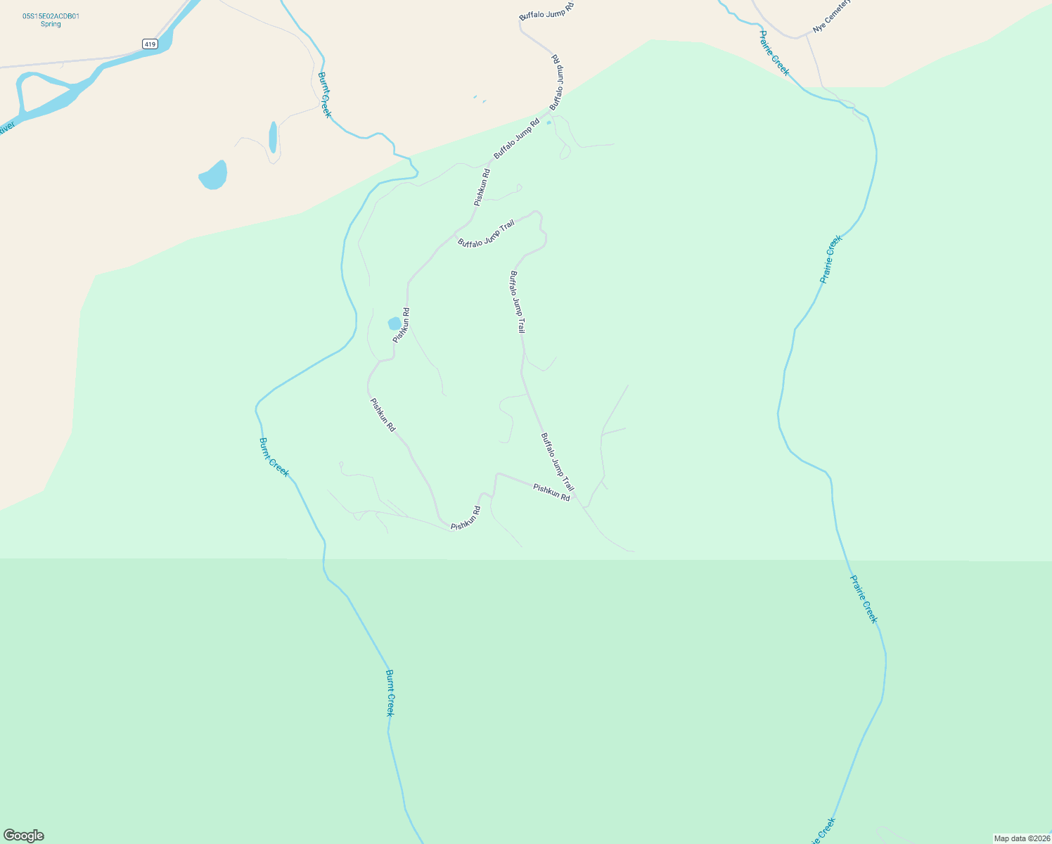 map of restaurants, bars, coffee shops, grocery stores, and more near 89 Buffalo Jump Trail in Nye