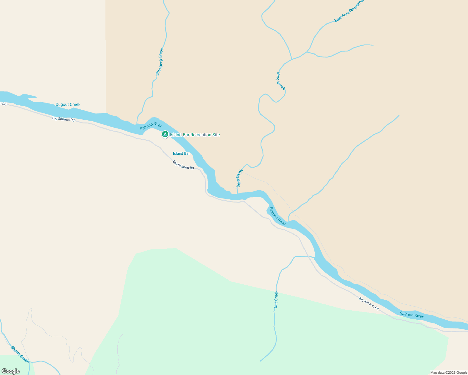 map of restaurants, bars, coffee shops, grocery stores, and more near 1175 Big Salmon Road in Riggins