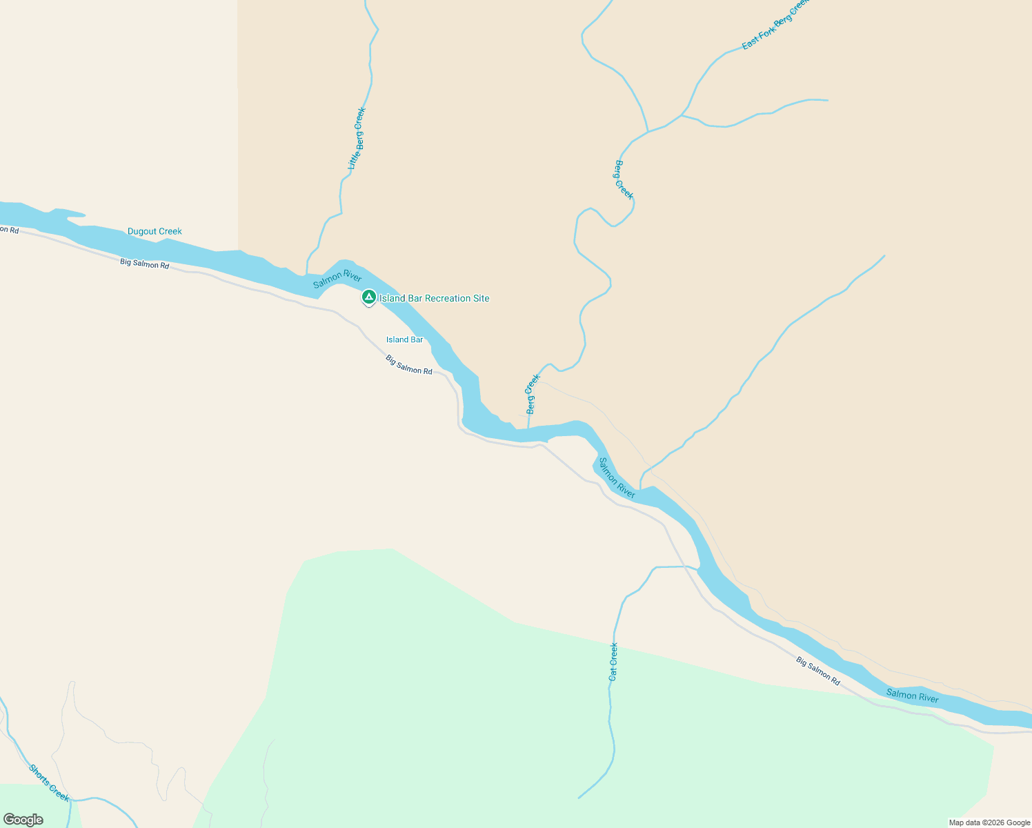 map of restaurants, bars, coffee shops, grocery stores, and more near 1175 Big Salmon Road in Riggins