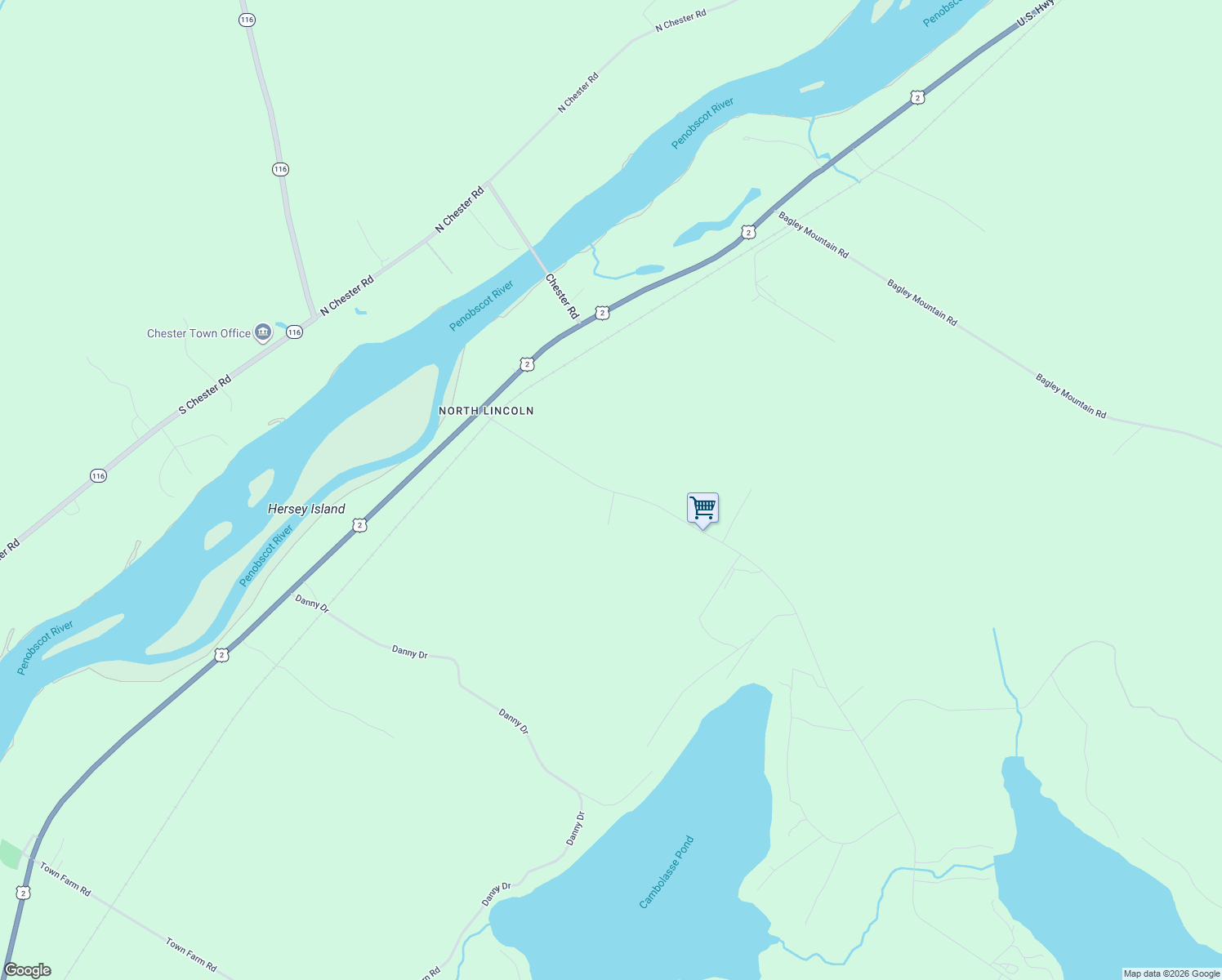 map of restaurants, bars, coffee shops, grocery stores, and more near 88 Sweet Road in Lincoln