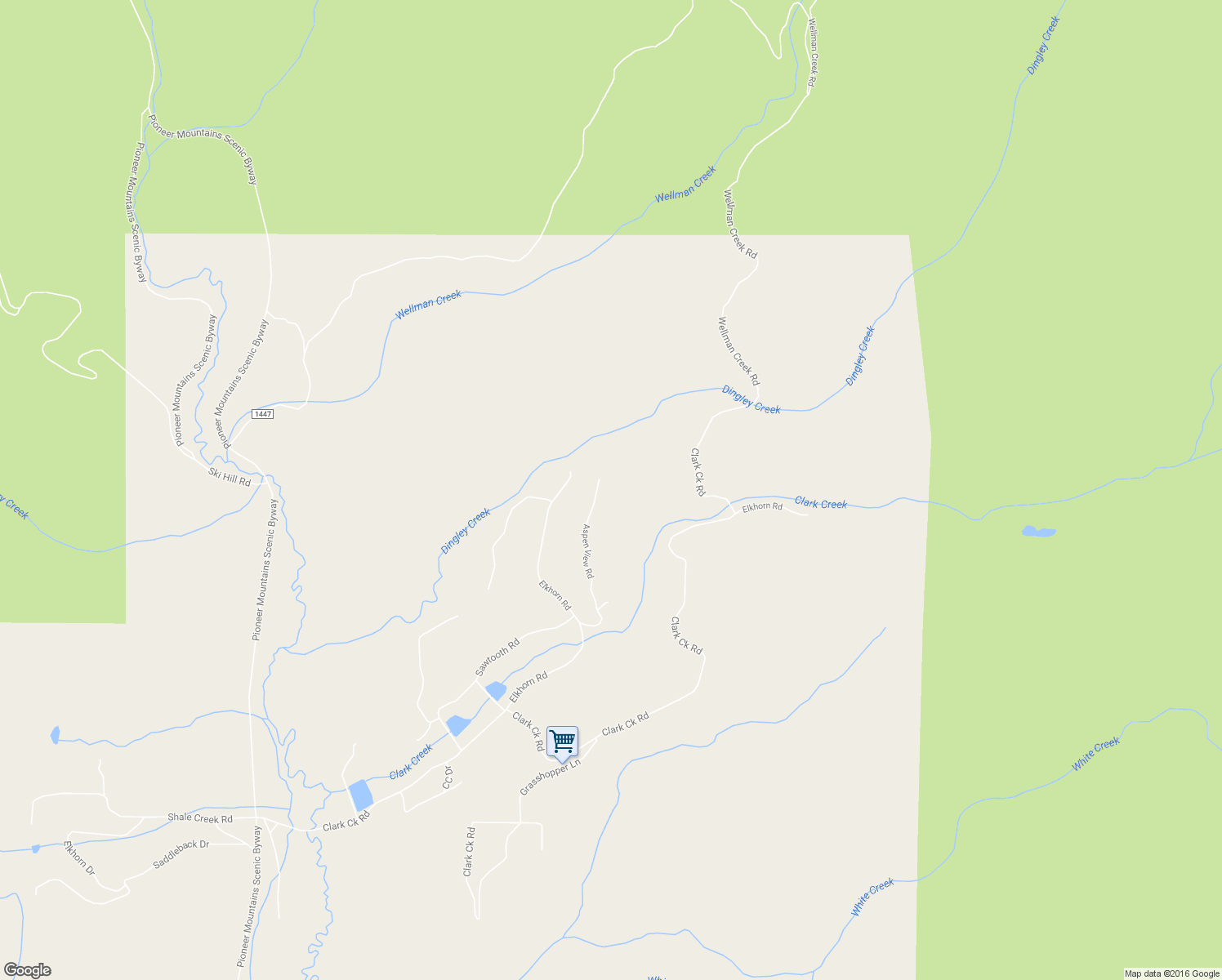 map of restaurants, bars, coffee shops, grocery stores, and more near 406 Aspen View Drive in Polaris