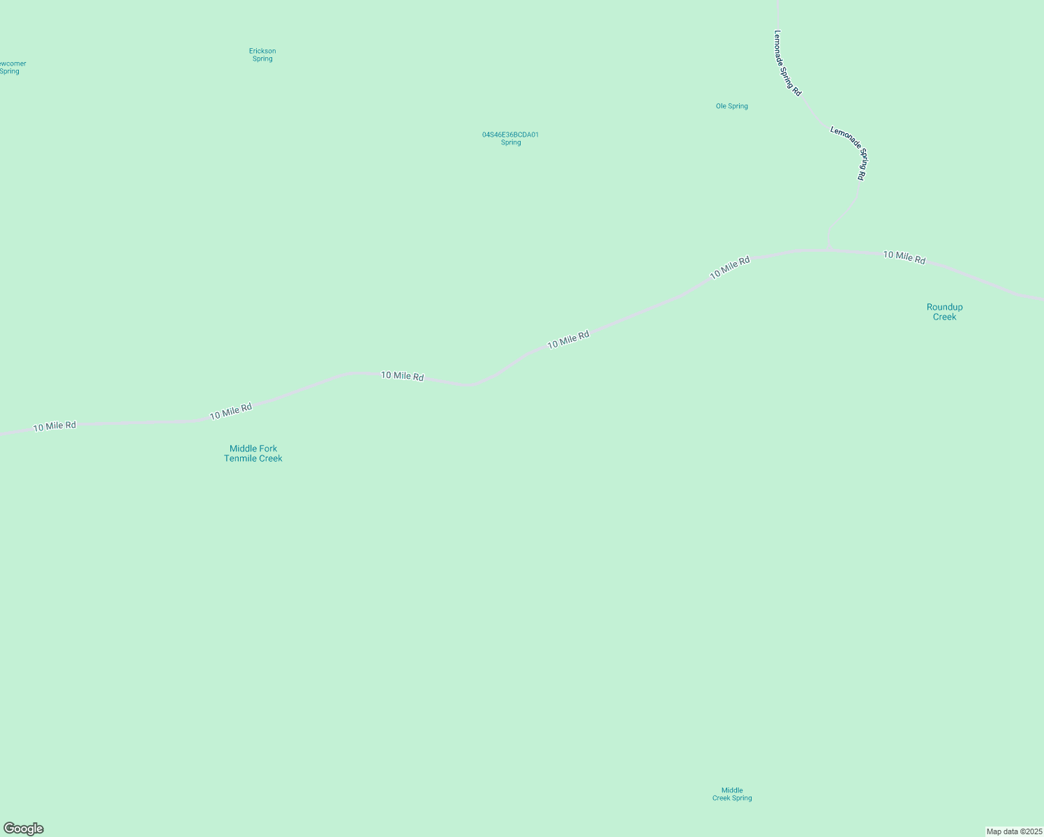 map of restaurants, bars, coffee shops, grocery stores, and more near 10 Mile Road in Broadus