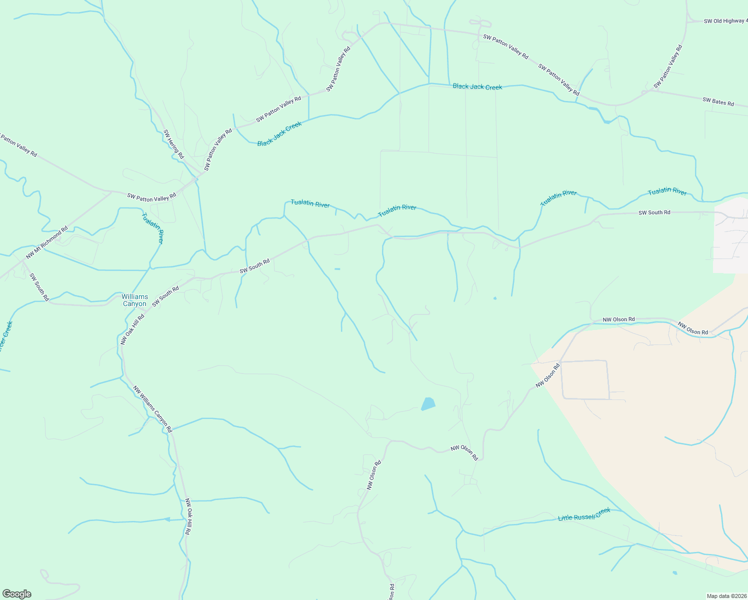 map of restaurants, bars, coffee shops, grocery stores, and more near 29751 Northwest Quail Run Drive in Gaston