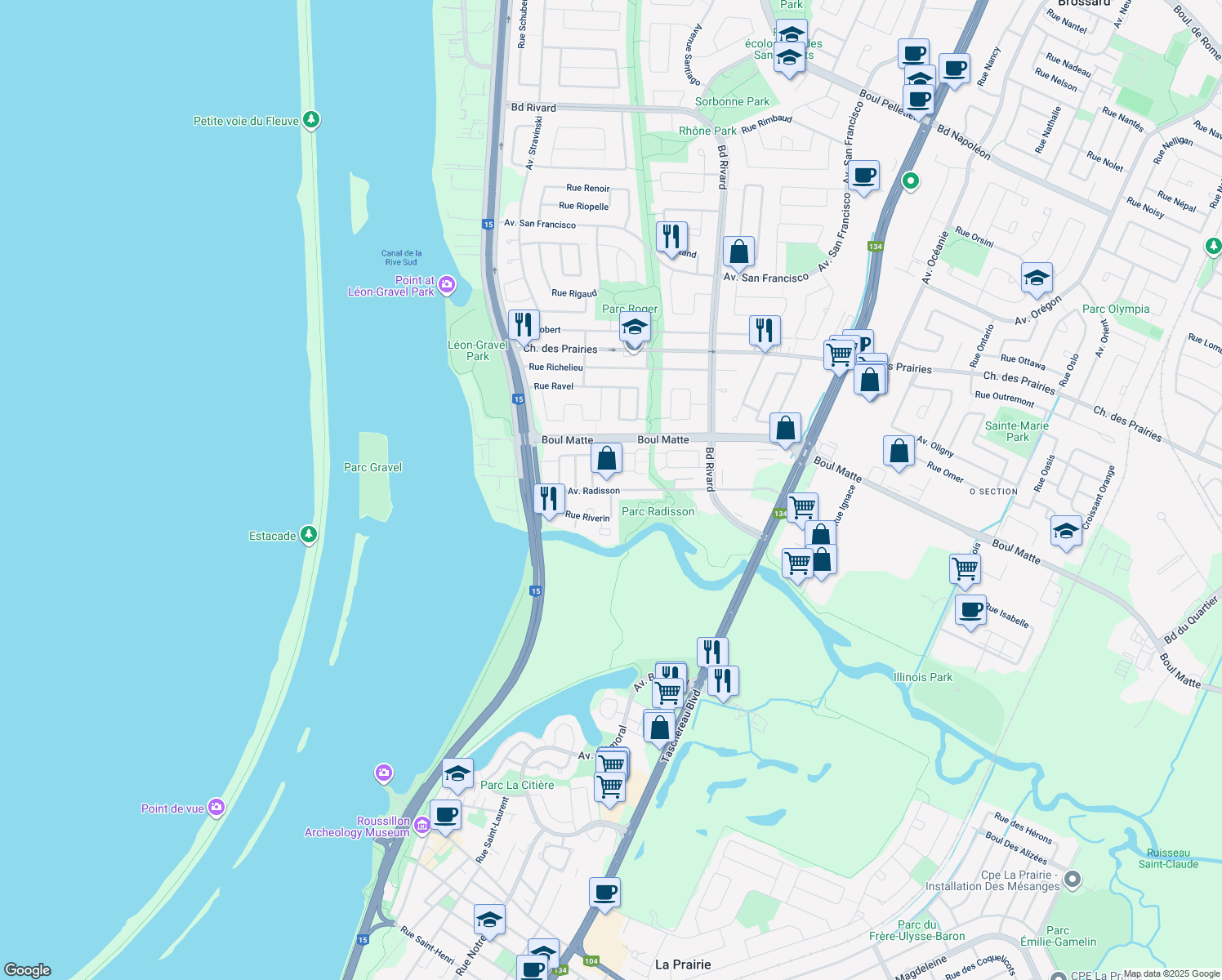 Avenue Radisson, Brossard QC - Walk Score
