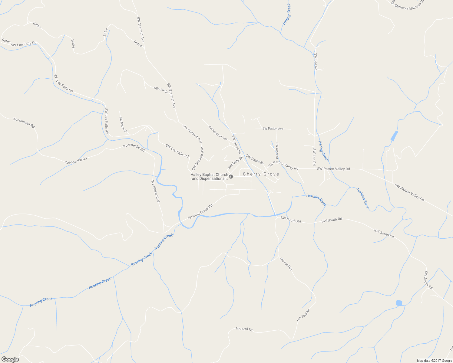 map of restaurants, bars, coffee shops, grocery stores, and more near 10152 Southwest High Lane in Gaston