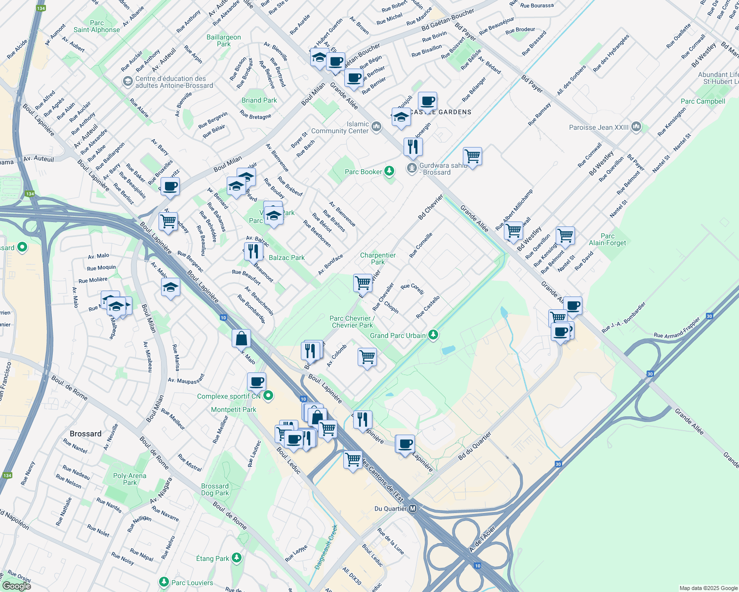 6355 Boulevard Chevrier, Brossard QC Walk Score