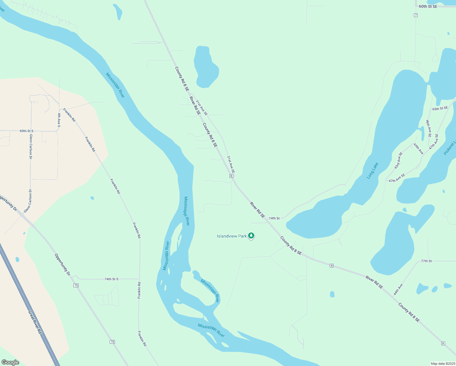 map of restaurants, bars, coffee shops, grocery stores, and more near 7166 32nd Avenue Southeast in Clear Lake