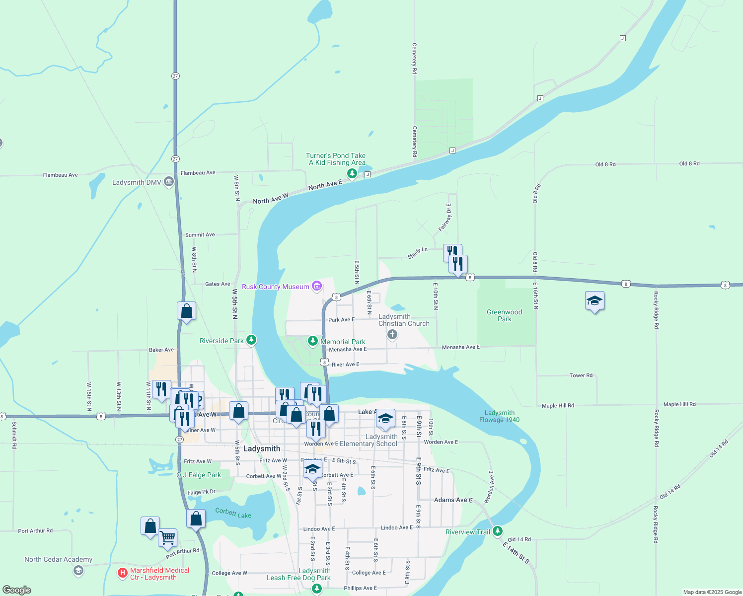 812 East 6th Street North, Ladysmith WI Walk Score