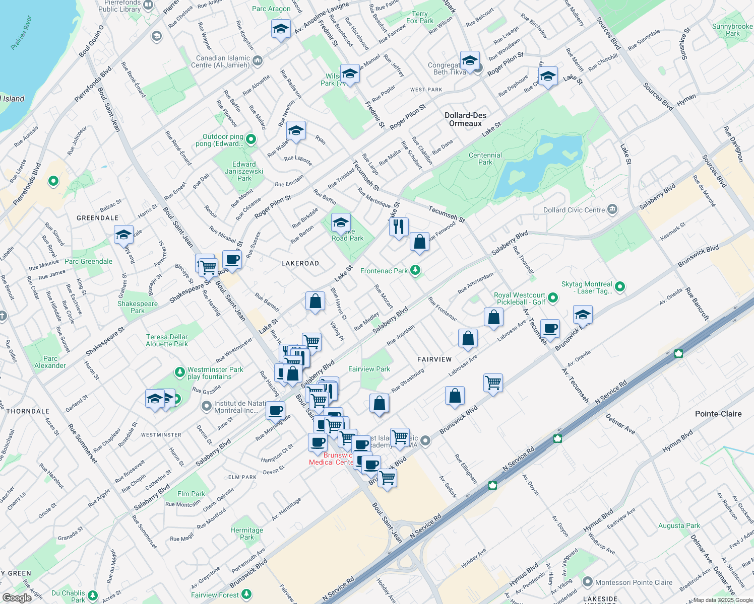 109 Rue Mozart, DollardDes Ormeaux QC Walk Score