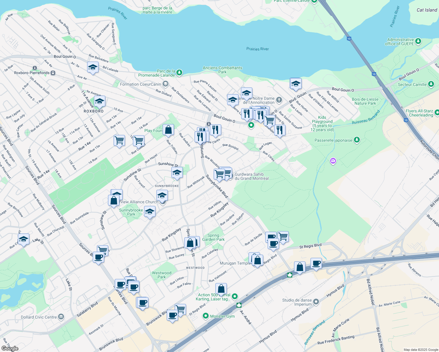 1038 Rue Woodside, DollardDes Ormeaux QC Walk Score
