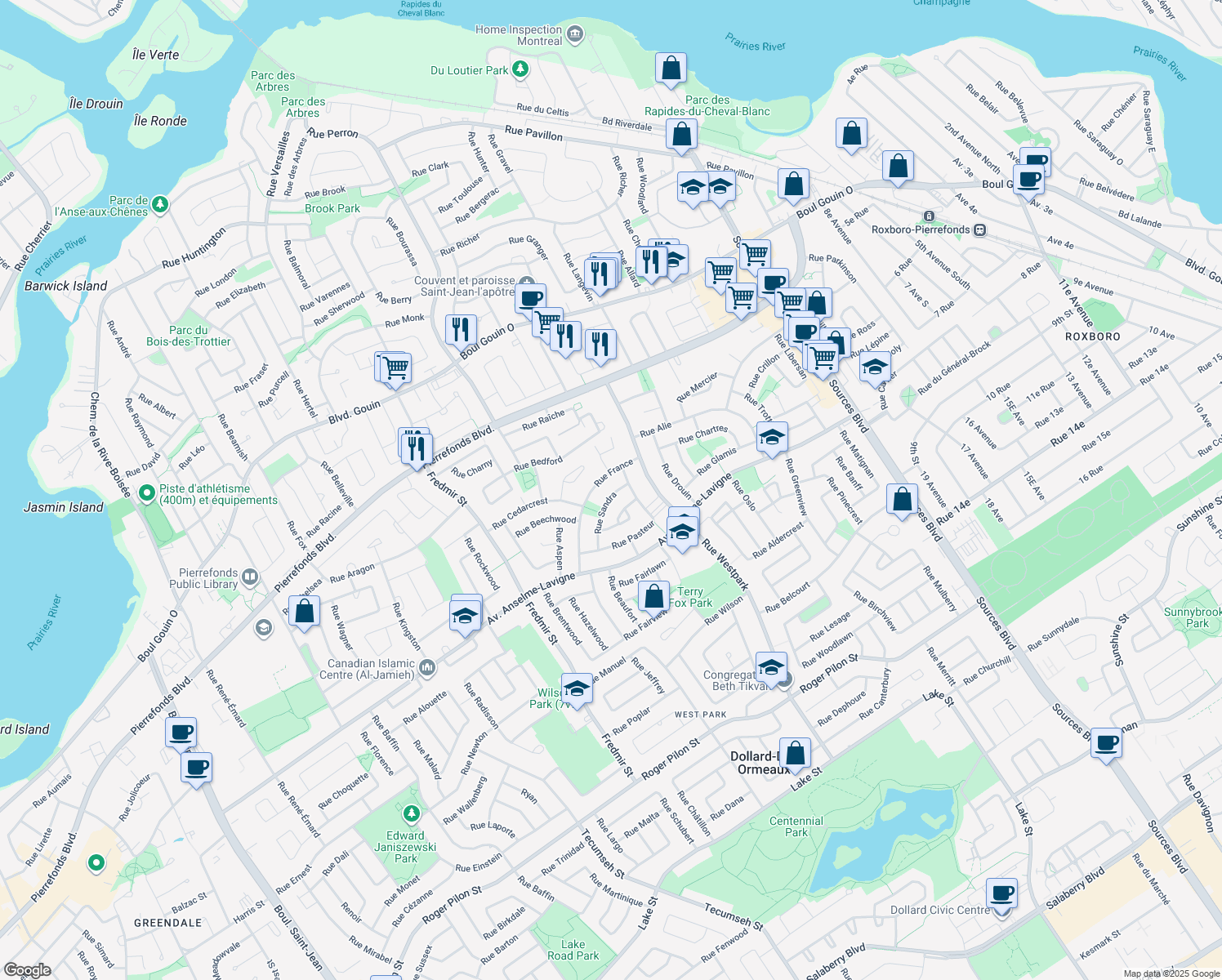 110 Rue Sandra, DollardDes Ormeaux QC Walk Score