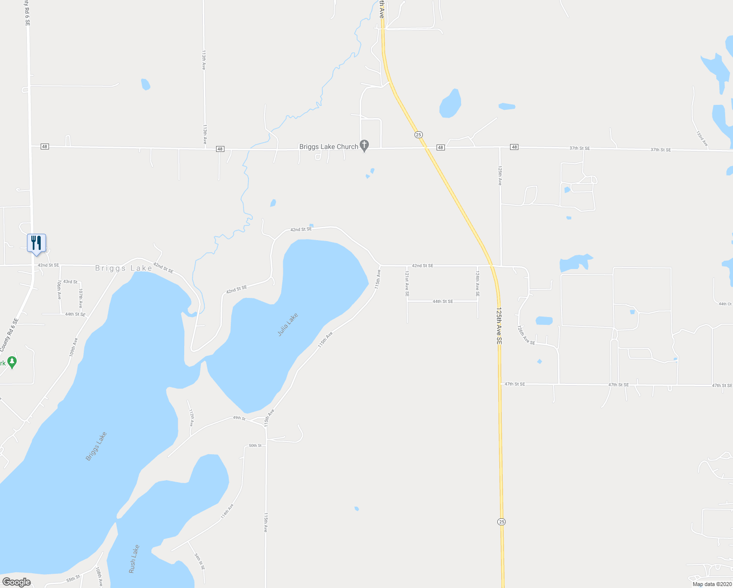map of restaurants, bars, coffee shops, grocery stores, and more near 4304 115th Avenue in Clear Lake