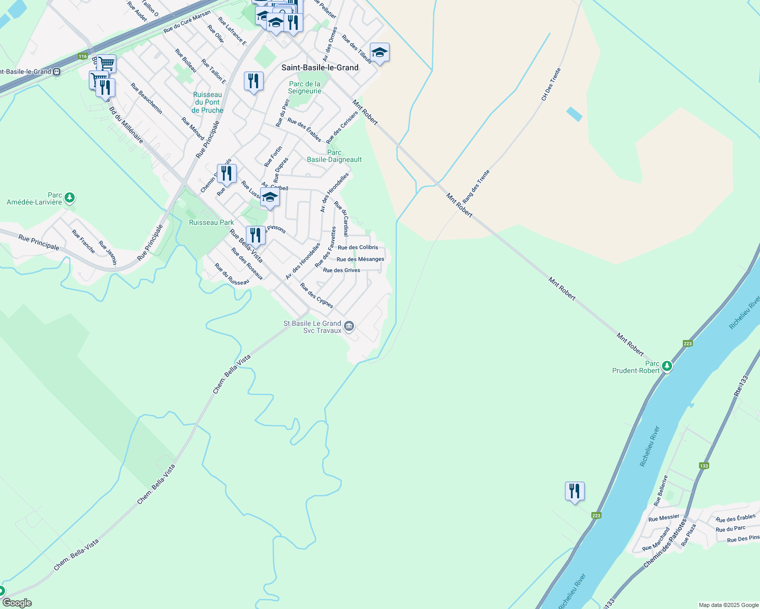 38 Rue des Éperviers, SaintBasileleGrand QC Walk Score