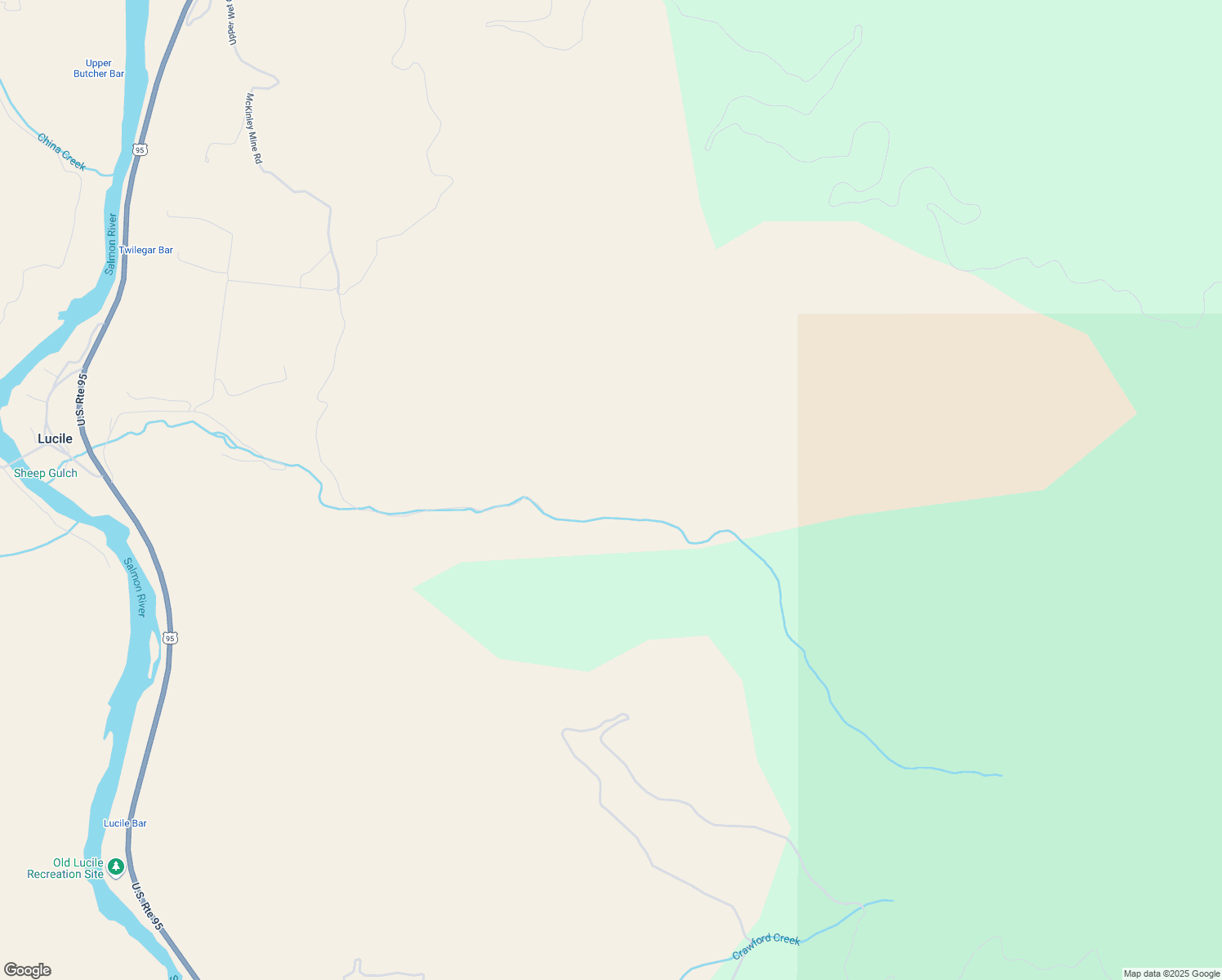 map of restaurants, bars, coffee shops, grocery stores, and more near in Lucile