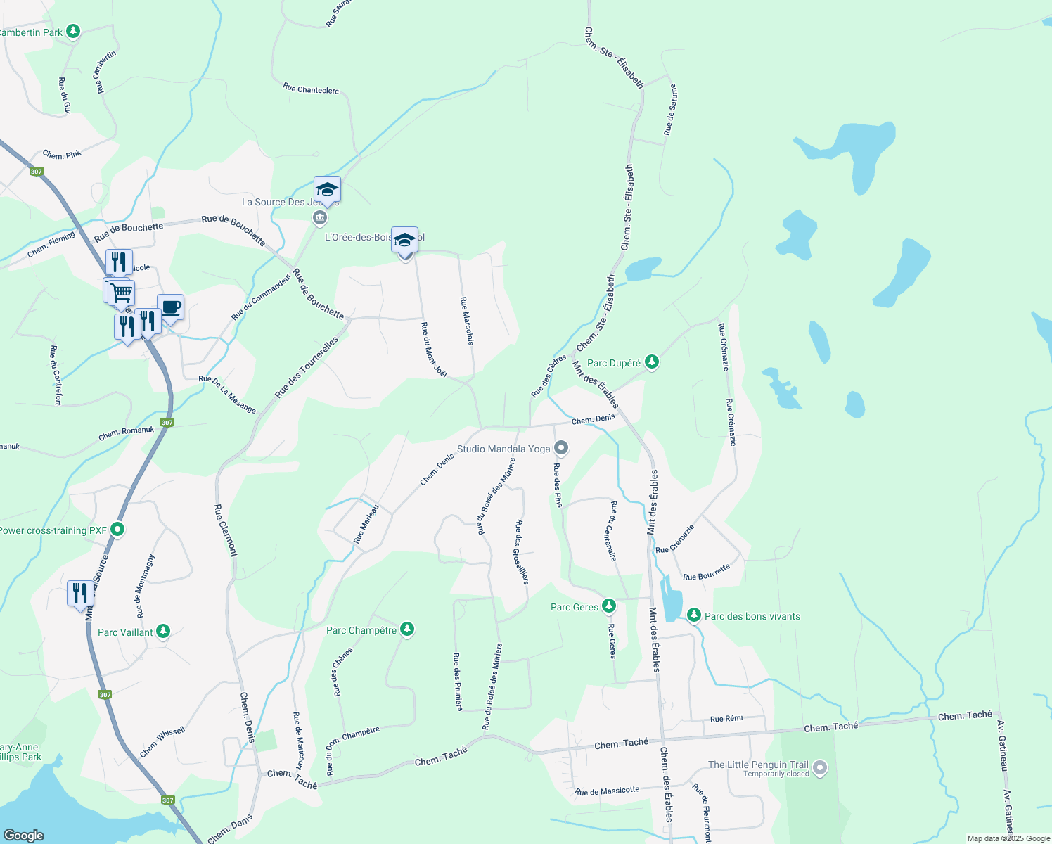 387 Chemin Denis, Cantley QC Walk Score
