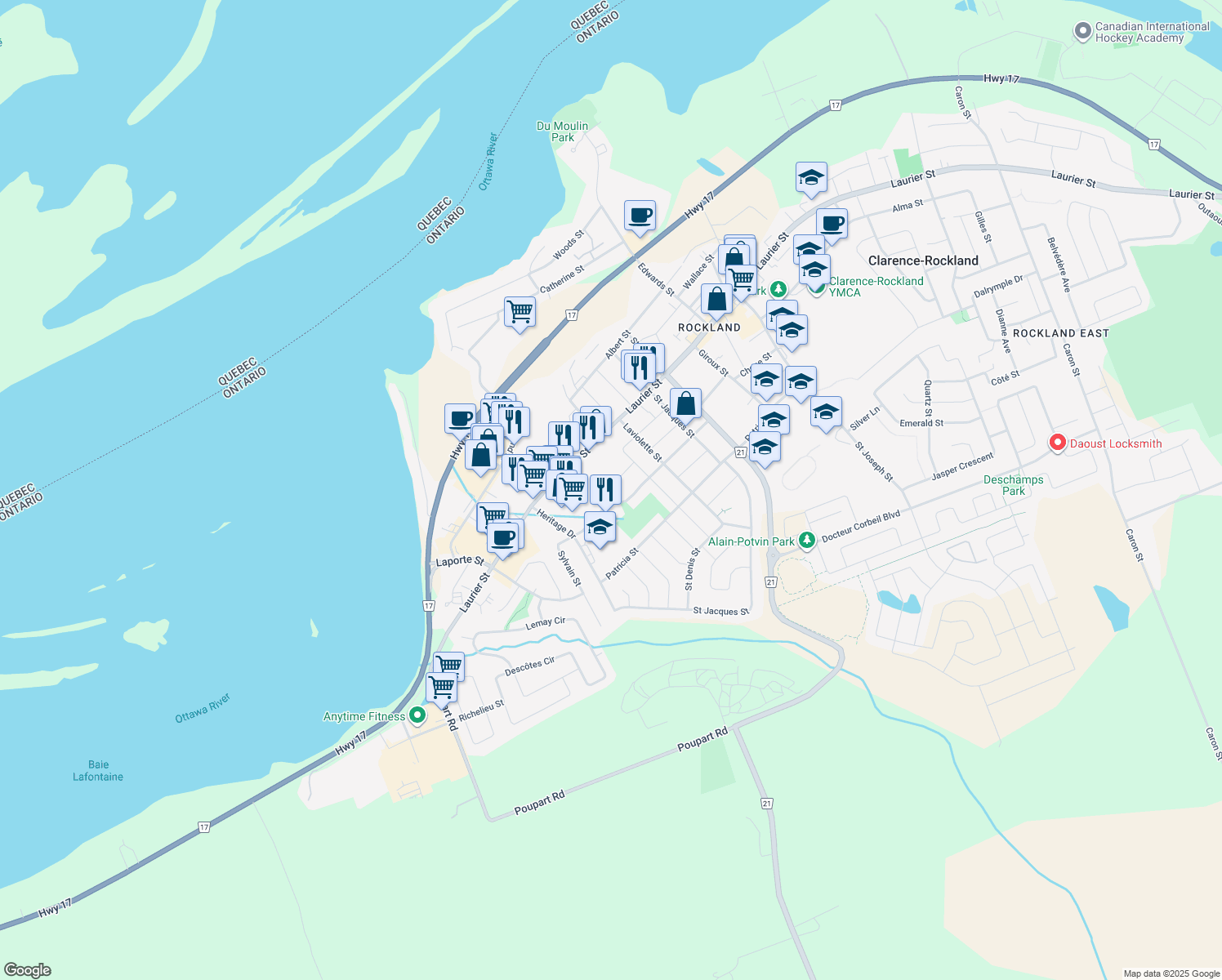 177 Eliot Street, ClarenceRockland ON Walk Score