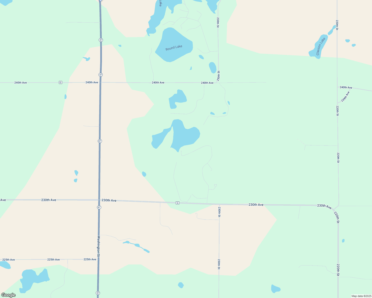map of restaurants, bars, coffee shops, grocery stores, and more near 2349 Horseshoe Lake Road in Cushing