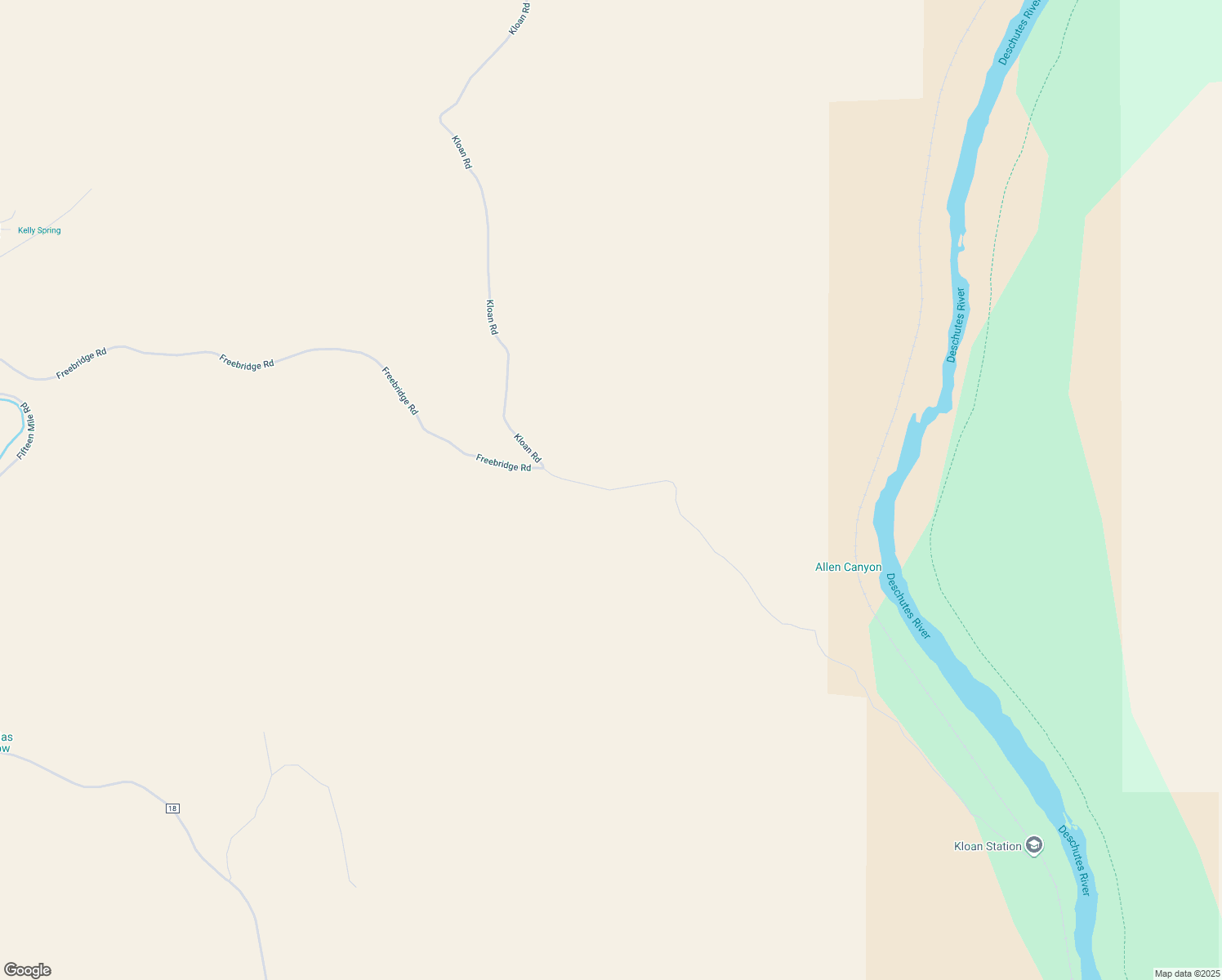 map of restaurants, bars, coffee shops, grocery stores, and more near 6536 Freebridge Road in The Dalles