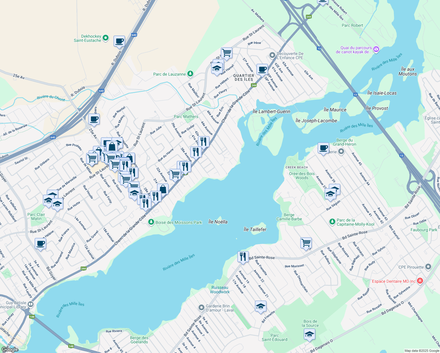 54 41e Av, SaintEustache QC Walk Score