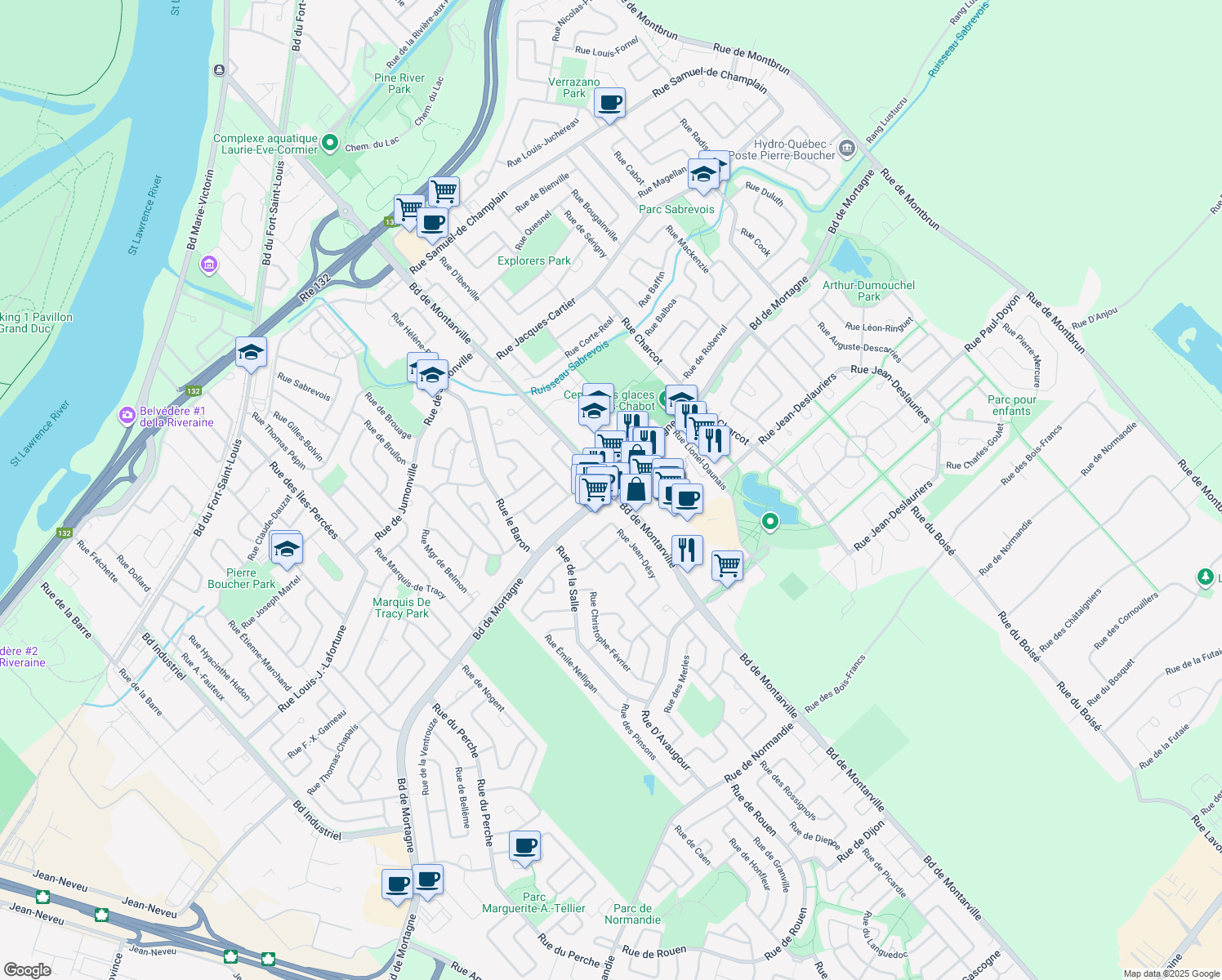 Boucherville QC Walk Score