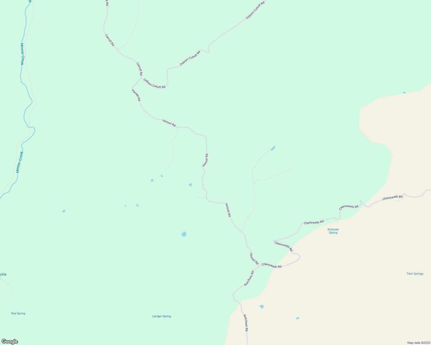 map of restaurants, bars, coffee shops, grocery stores, and more near 3300 Vensel Road in Mosier