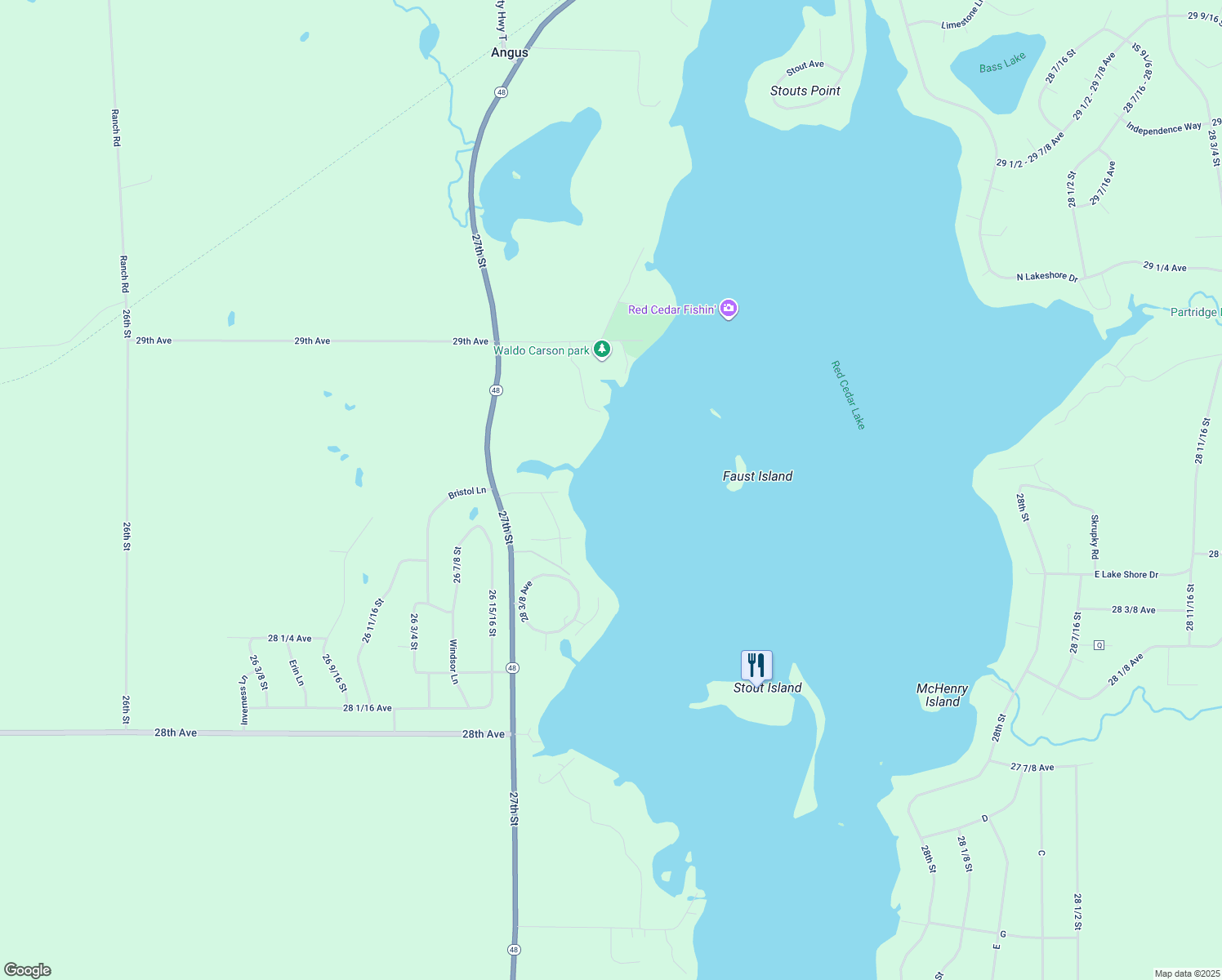 2868 29th Ave 703, Birchwood WI Walk Score