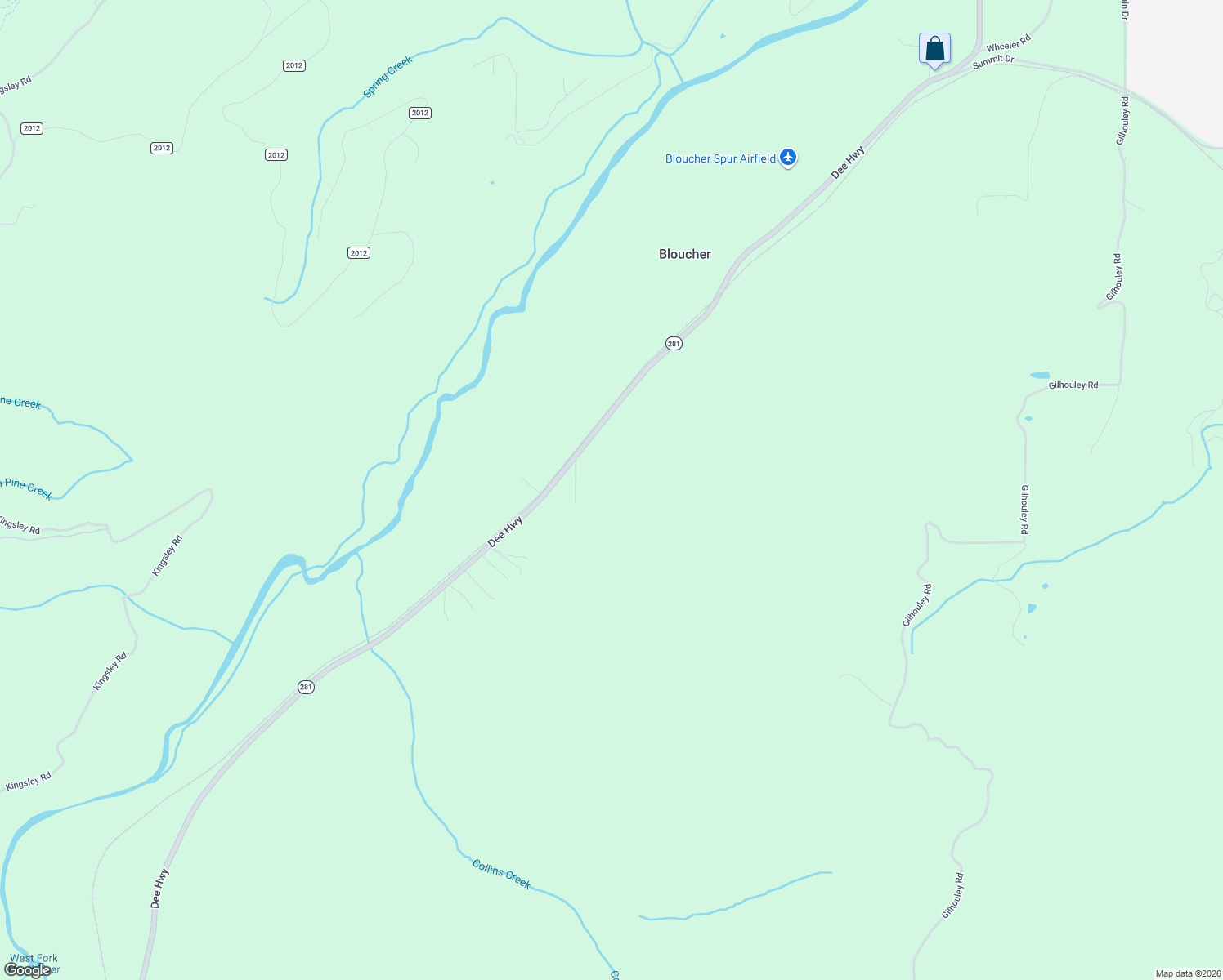 map of restaurants, bars, coffee shops, grocery stores, and more near 3325 James Road in Hood River