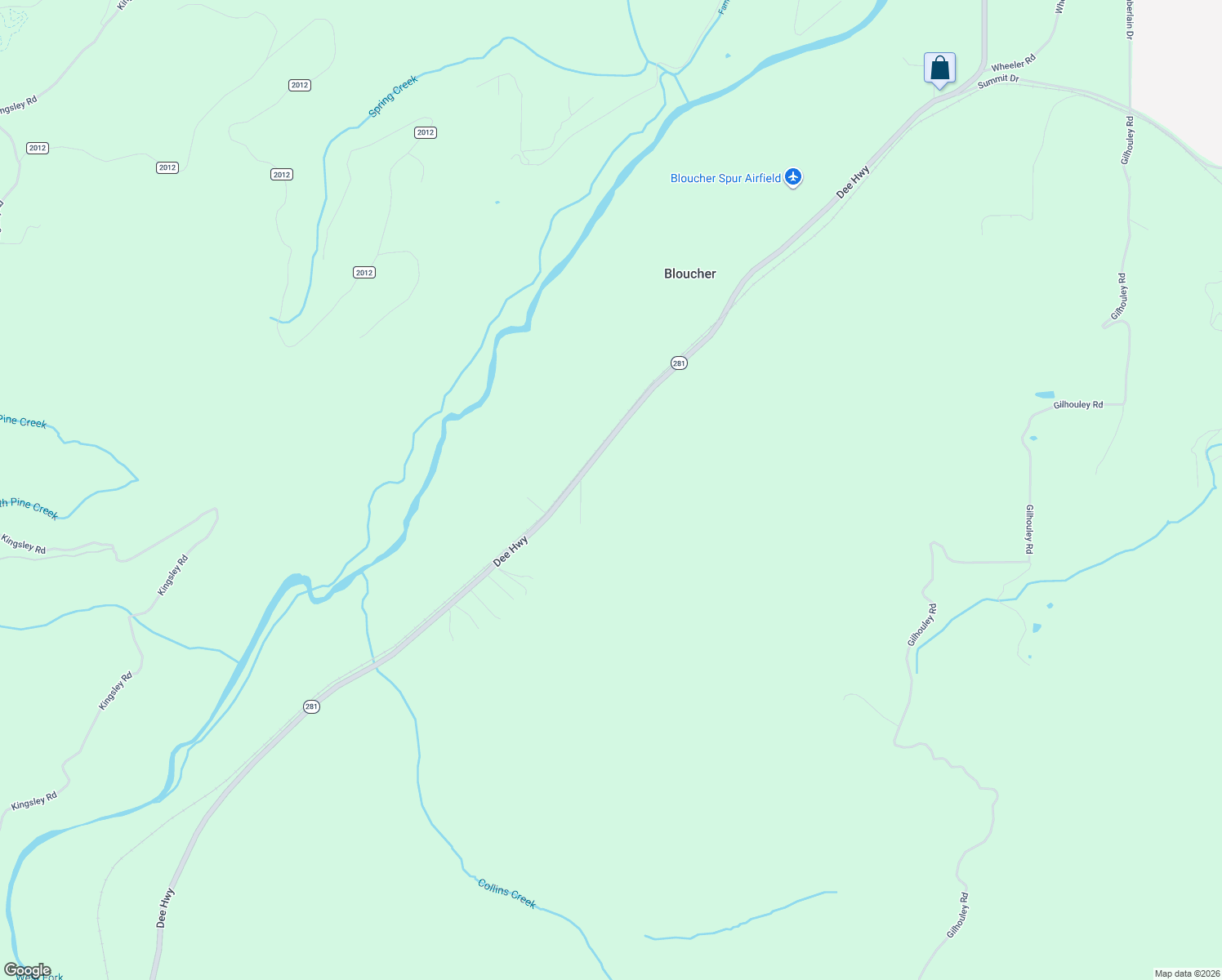 map of restaurants, bars, coffee shops, grocery stores, and more near 3325 James Road in Hood River