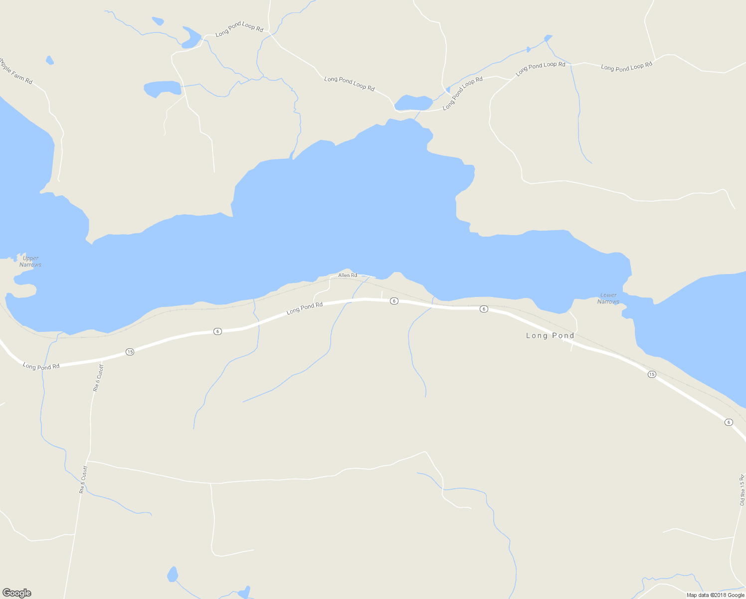 map of restaurants, bars, coffee shops, grocery stores, and more near 757 Long Pond Road in Jackman