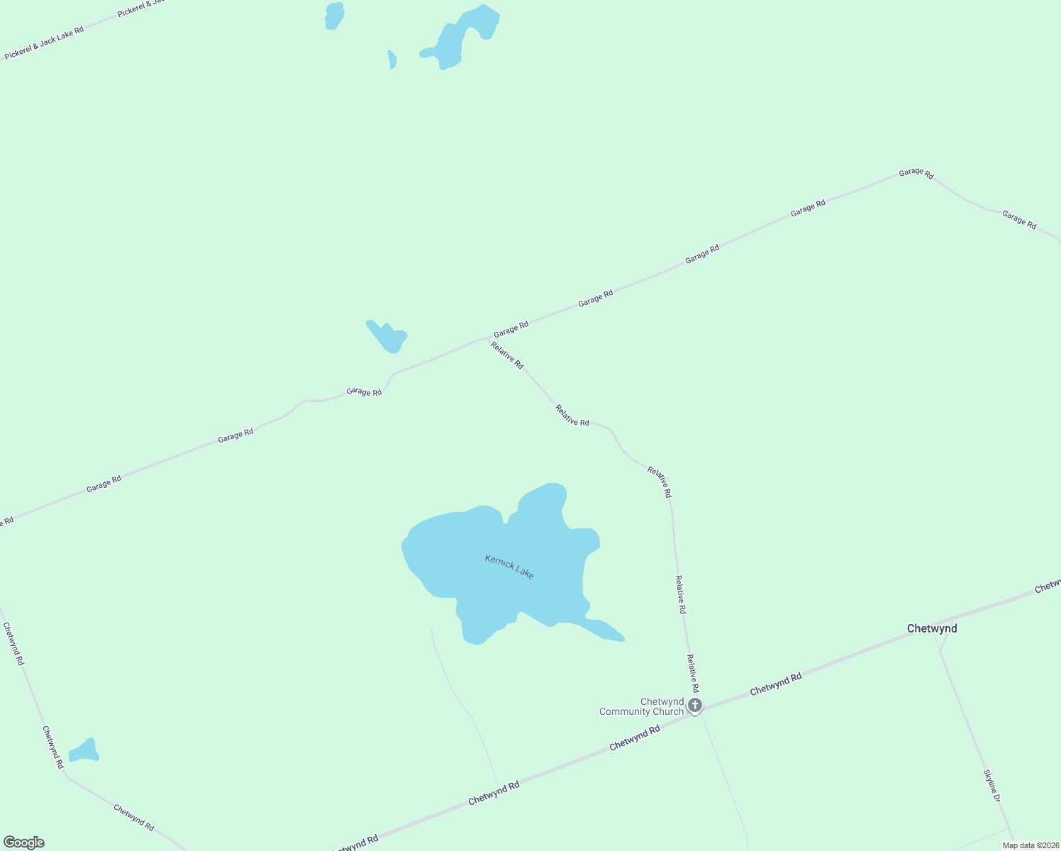 map of restaurants, bars, coffee shops, grocery stores, and more near 80 Relative Road in Burk's Falls