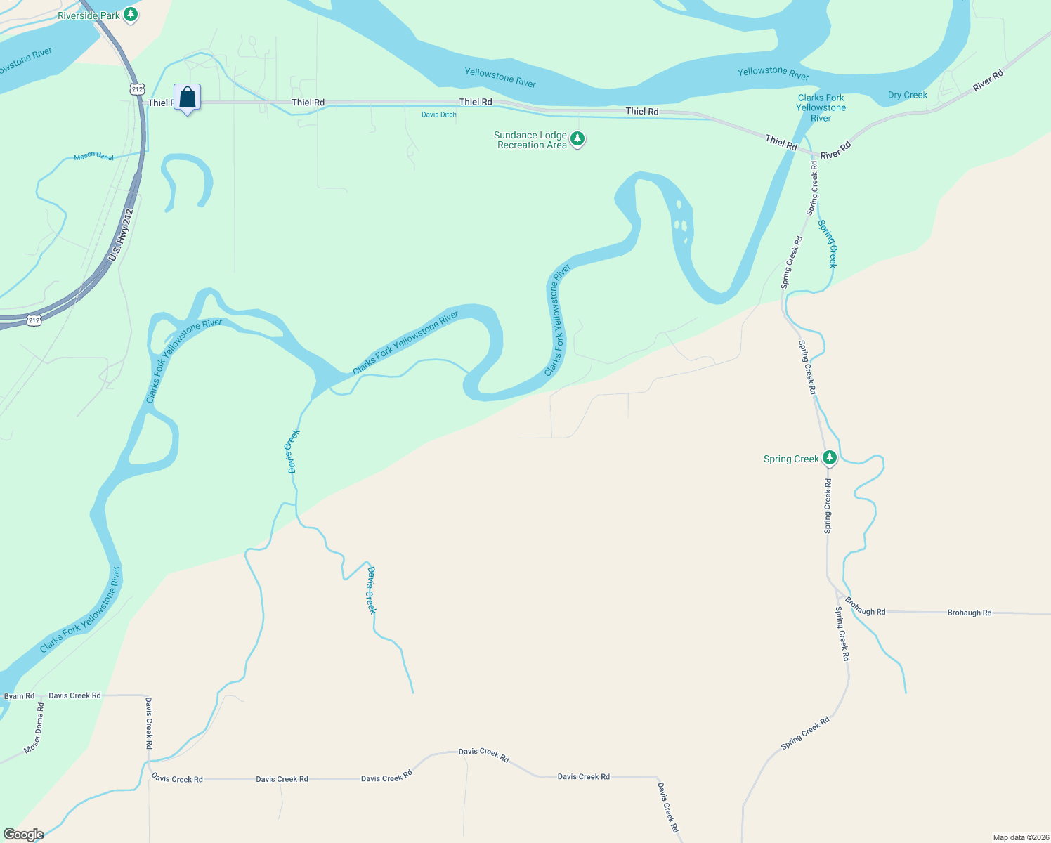 map of restaurants, bars, coffee shops, grocery stores, and more near 2365 Clarks Point Drive in Laurel