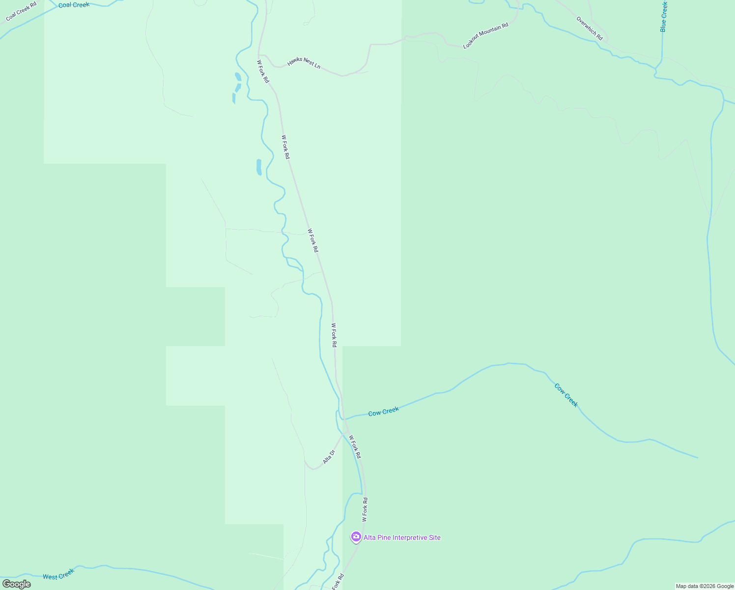 map of restaurants, bars, coffee shops, grocery stores, and more near 9318 West Fork Road in Darby