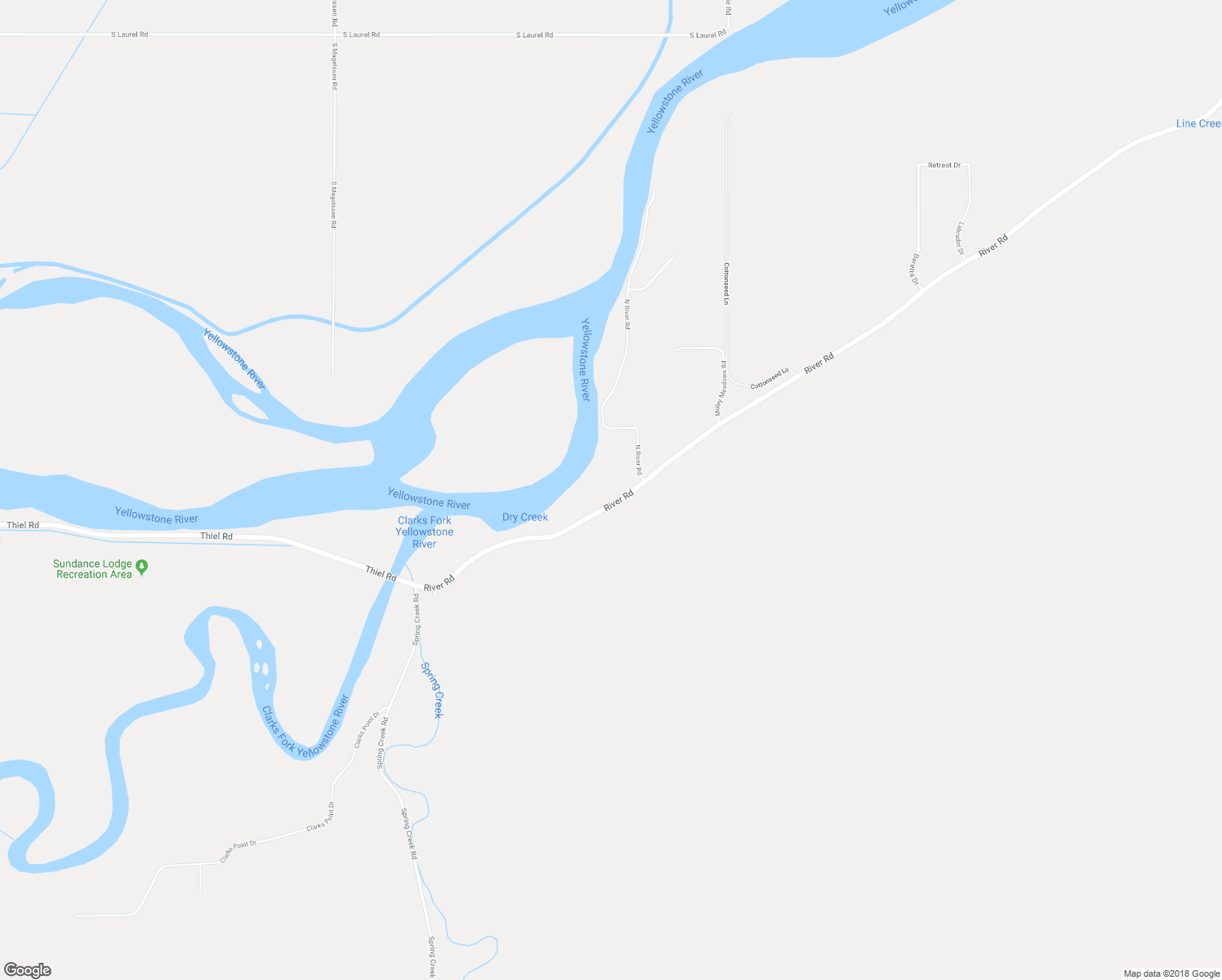 map of restaurants, bars, coffee shops, grocery stores, and more near 3443 River Road in Laurel