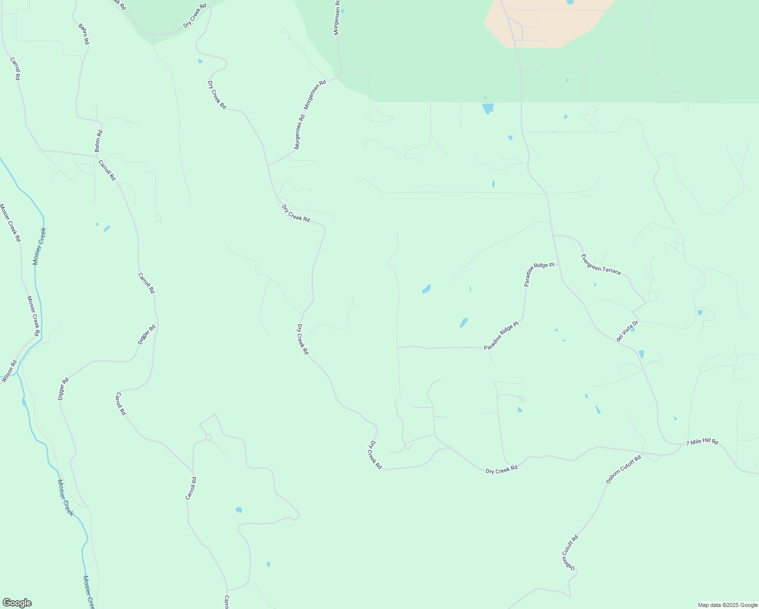 map of restaurants, bars, coffee shops, grocery stores, and more near 1840 Paradise Ridge Place in Mosier