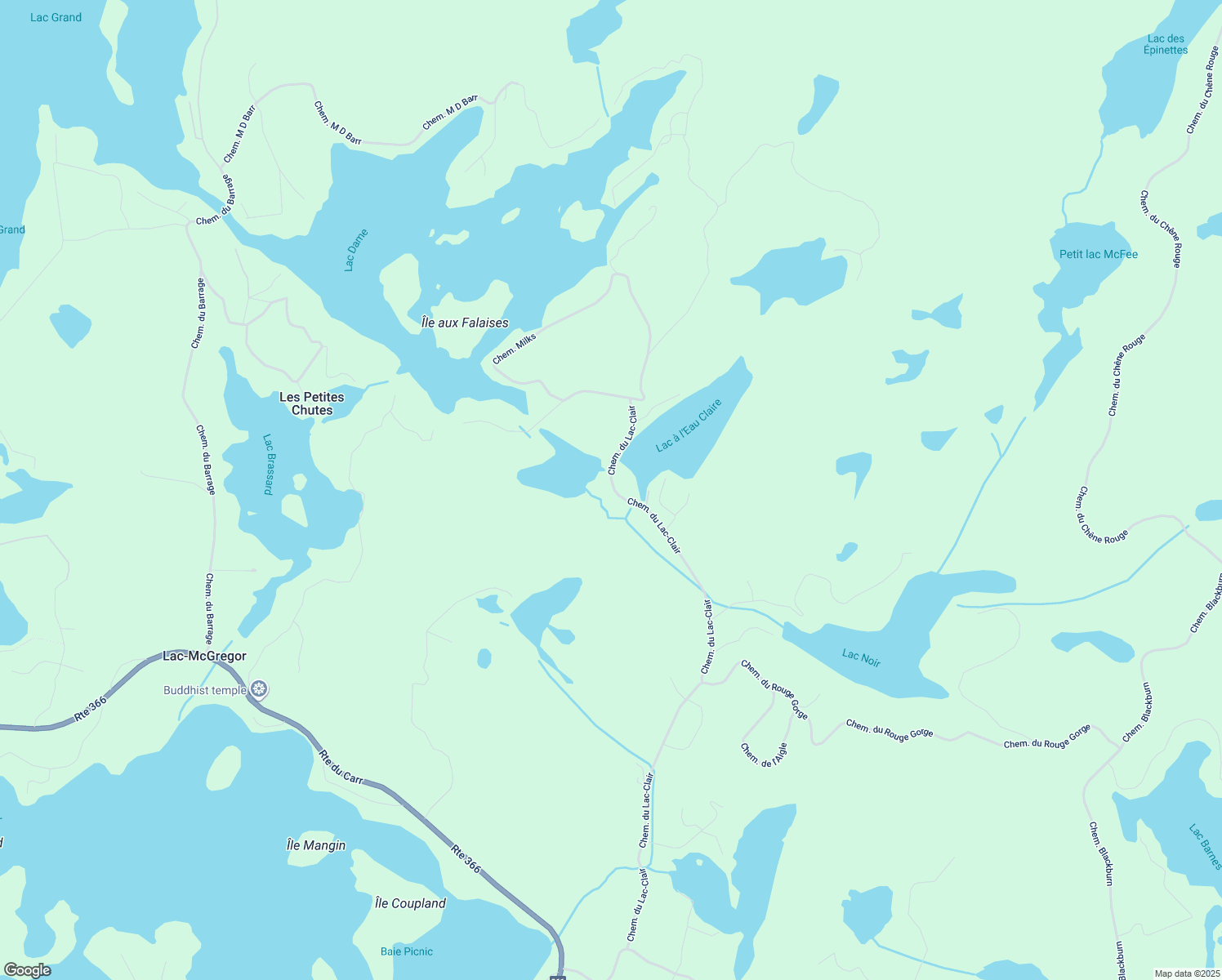 206 Chemin du LacClair, ValdesMonts QC Walk Score