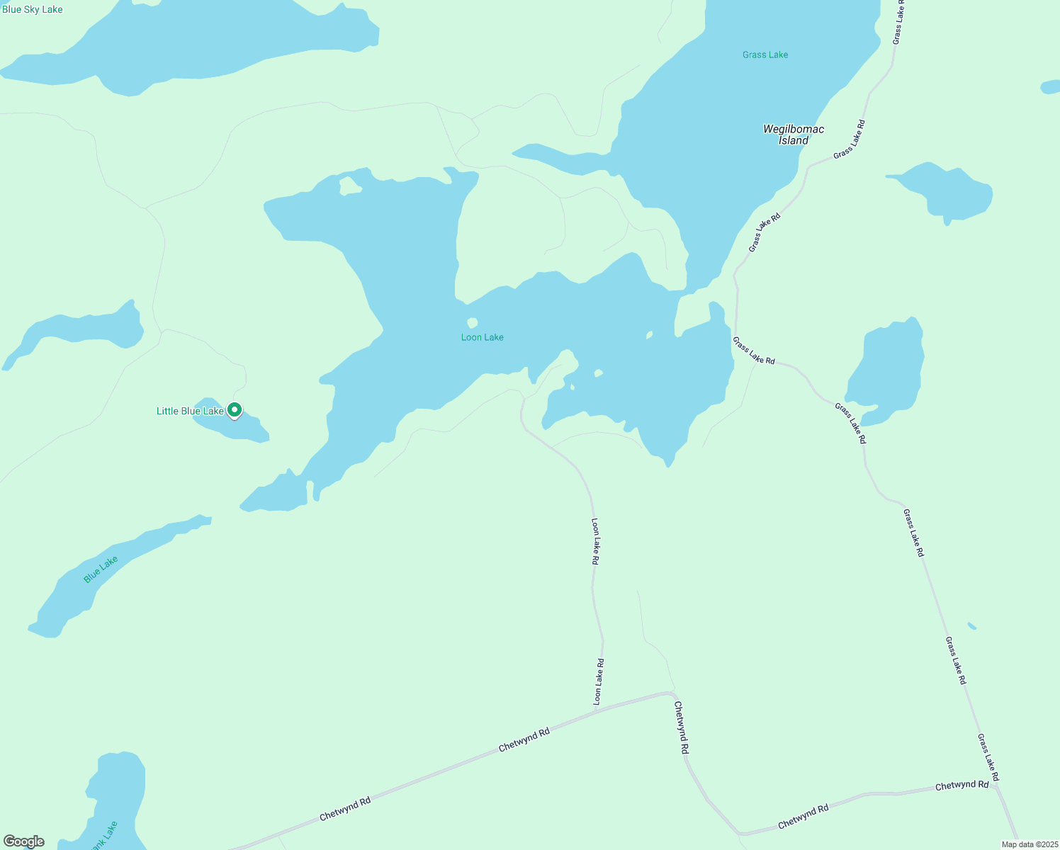map of restaurants, bars, coffee shops, grocery stores, and more near 305 Loon Lake Road in Kearney