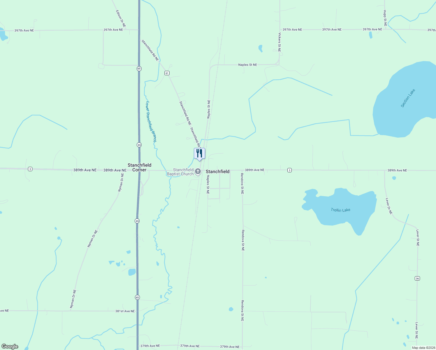 38880 Okinawa Street Northeast, Stanchfield MN Walk Score