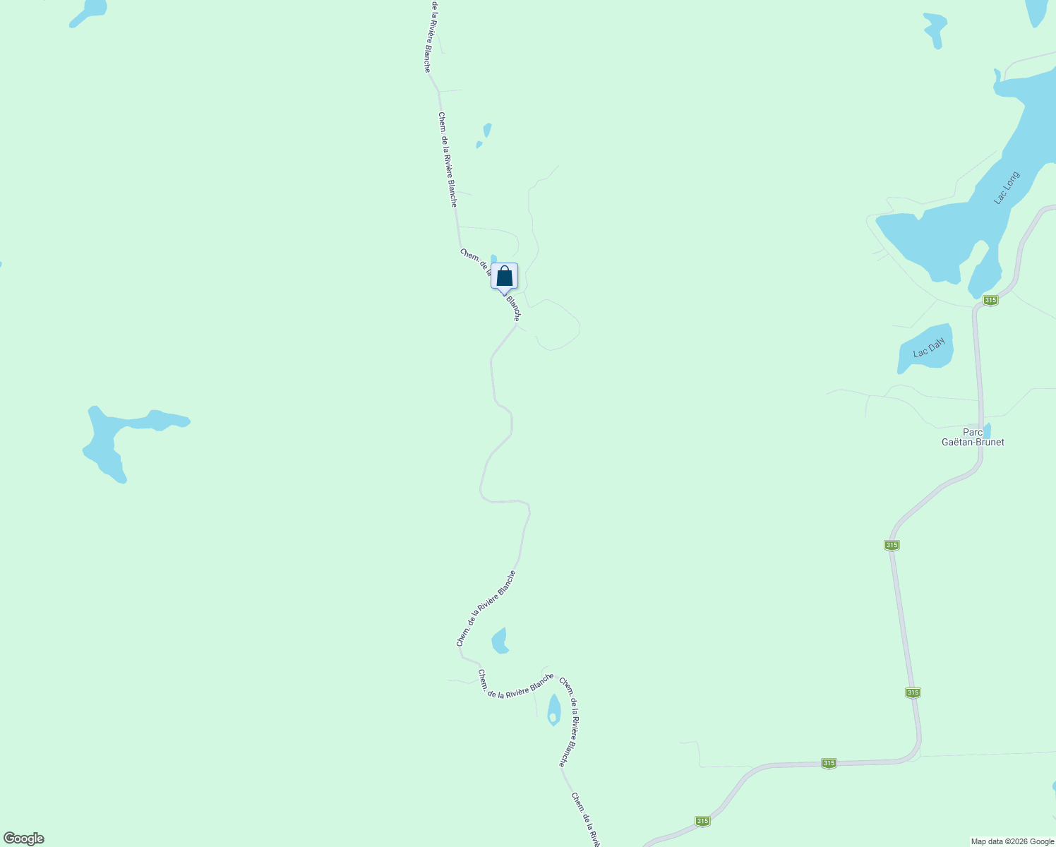 map of restaurants, bars, coffee shops, grocery stores, and more near 45 Chemin du Pignon Vert in Outaouais