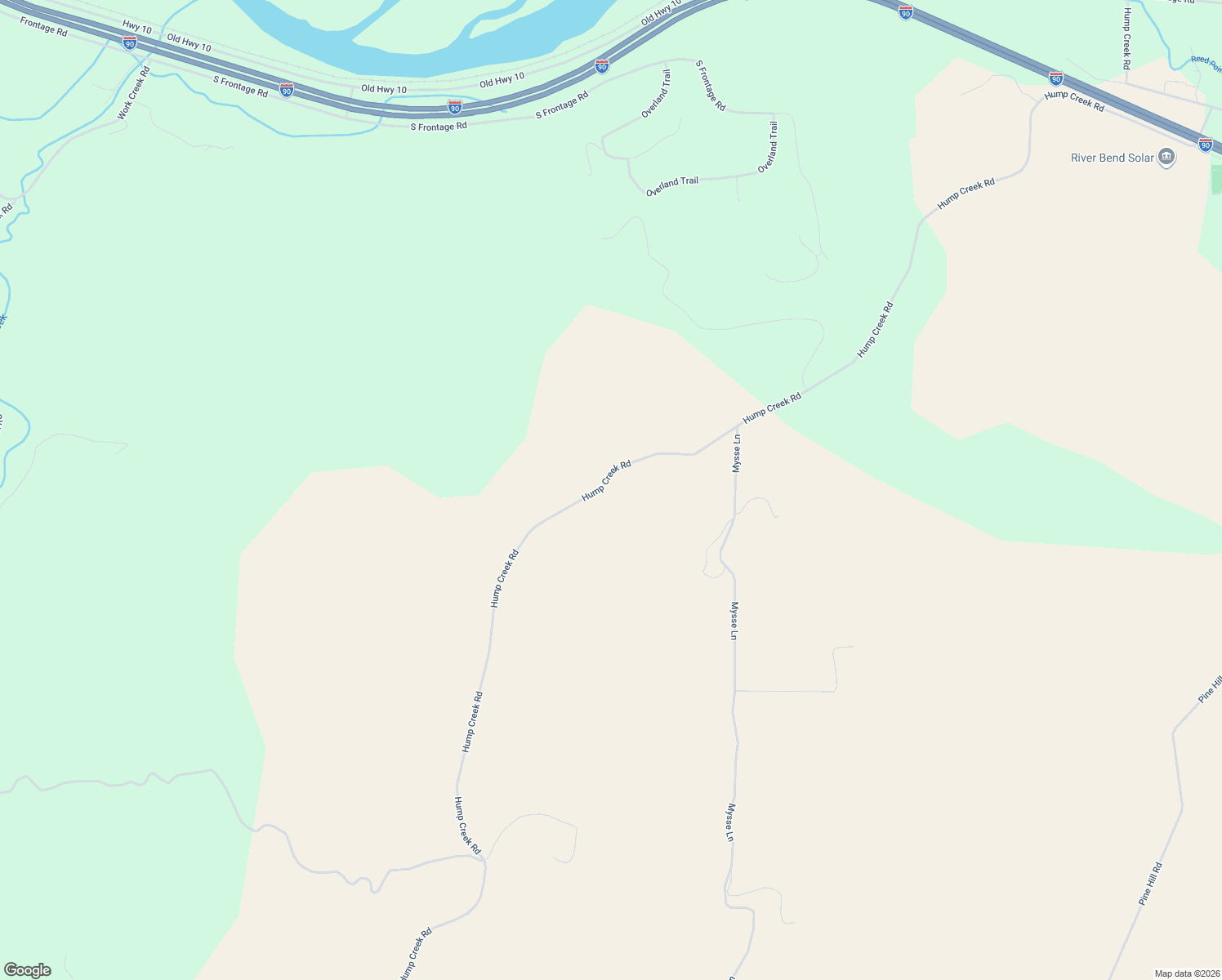 map of restaurants, bars, coffee shops, grocery stores, and more near 228 Hump Creek Road in Reed Point