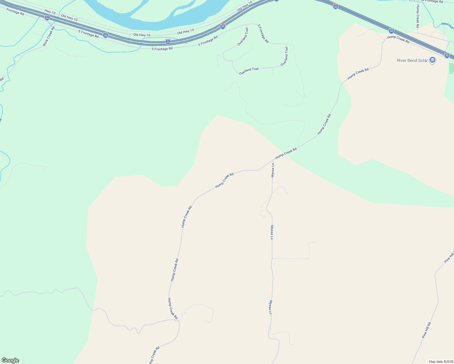 map of restaurants, bars, coffee shops, grocery stores, and more near 228 Hump Creek Road in Reed Point