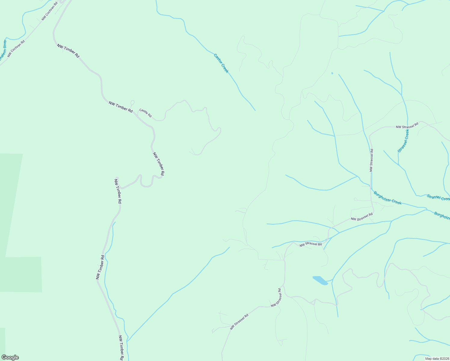 map of restaurants, bars, coffee shops, grocery stores, and more near 24910 Northwest Ridge Road in Forest Grove