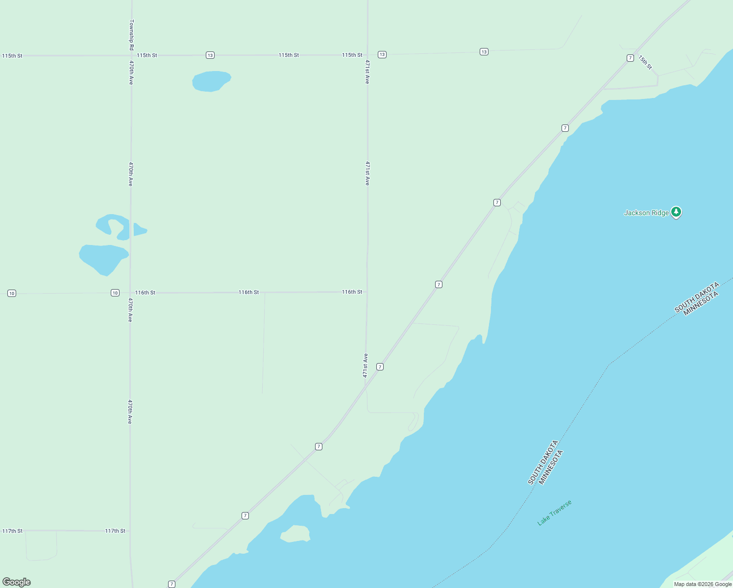 map of restaurants, bars, coffee shops, grocery stores, and more near 11632 471st Avenue in Rosholt