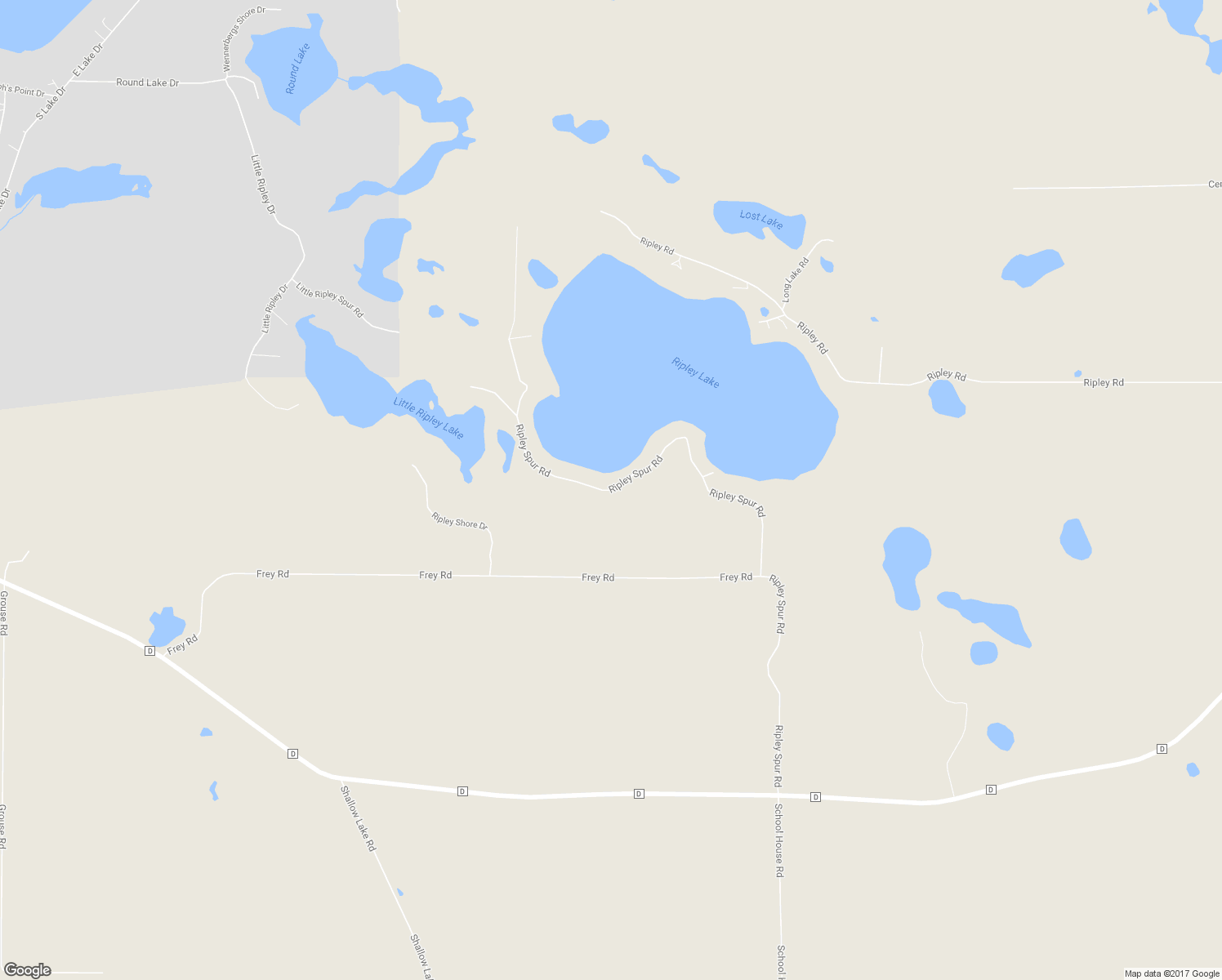 map of restaurants, bars, coffee shops, grocery stores, and more near Ripley Spur Road in Sarona