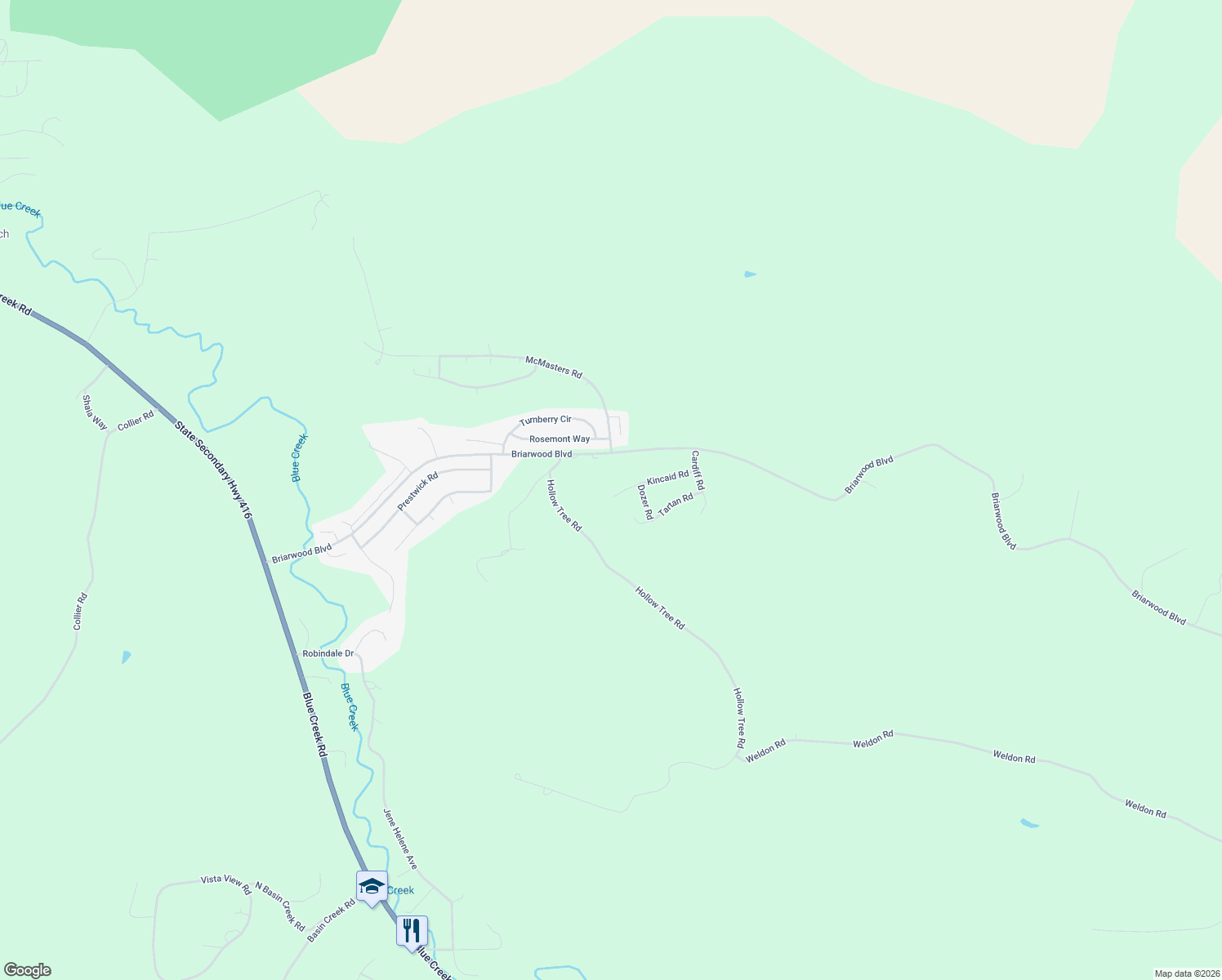 map of restaurants, bars, coffee shops, grocery stores, and more near 3032-3098 Kincaid Road in Billings