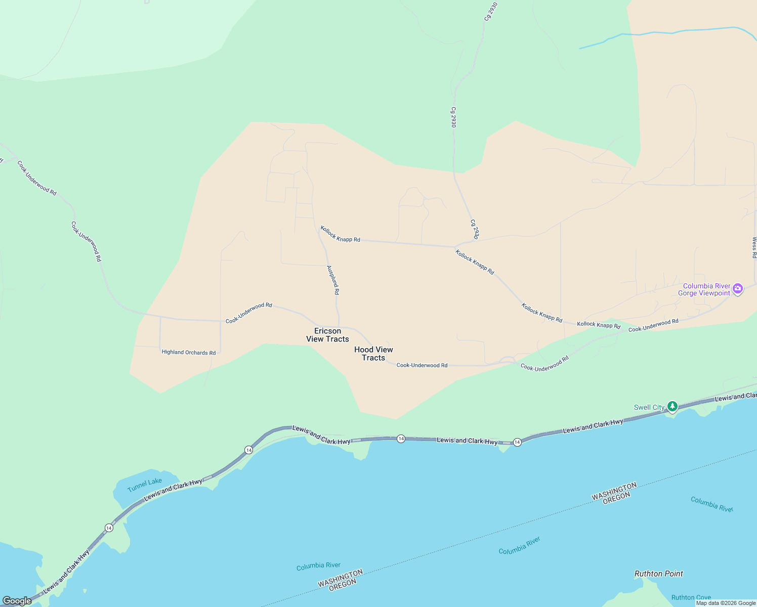 map of restaurants, bars, coffee shops, grocery stores, and more near 112 Kollock Knapp Road in Underwood