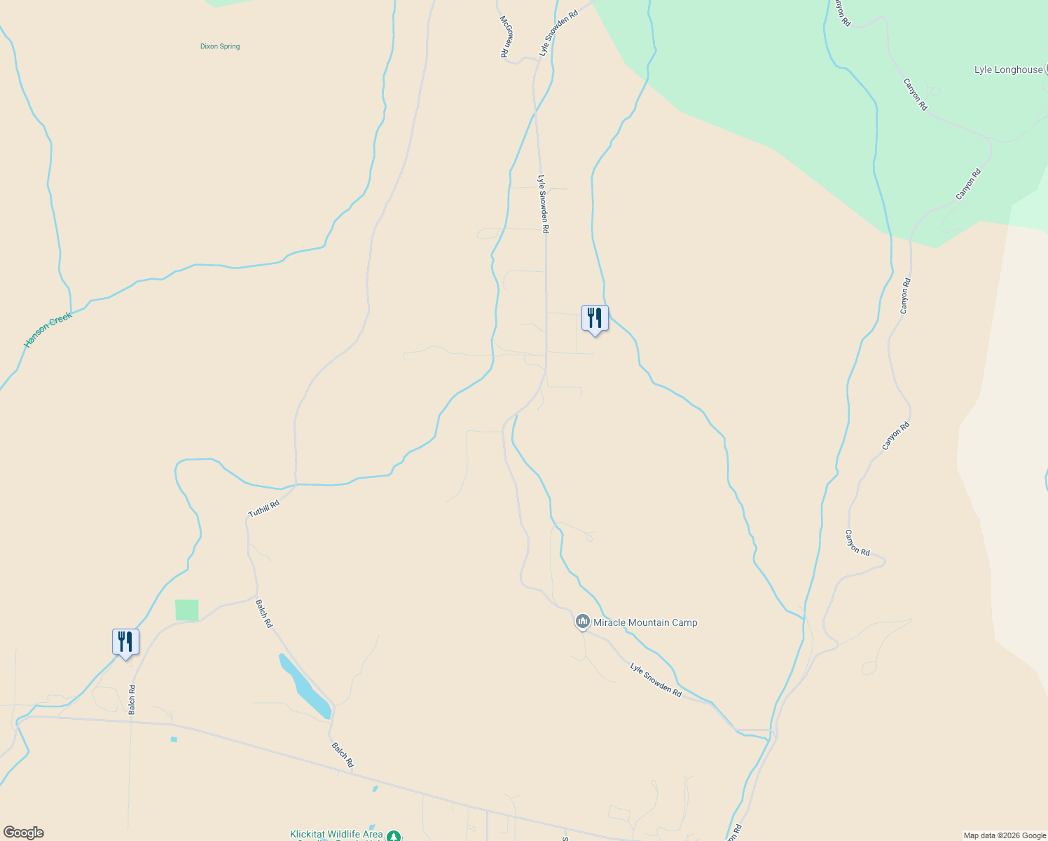 map of restaurants, bars, coffee shops, grocery stores, and more near 148 Lyle Snowden Road in Lyle