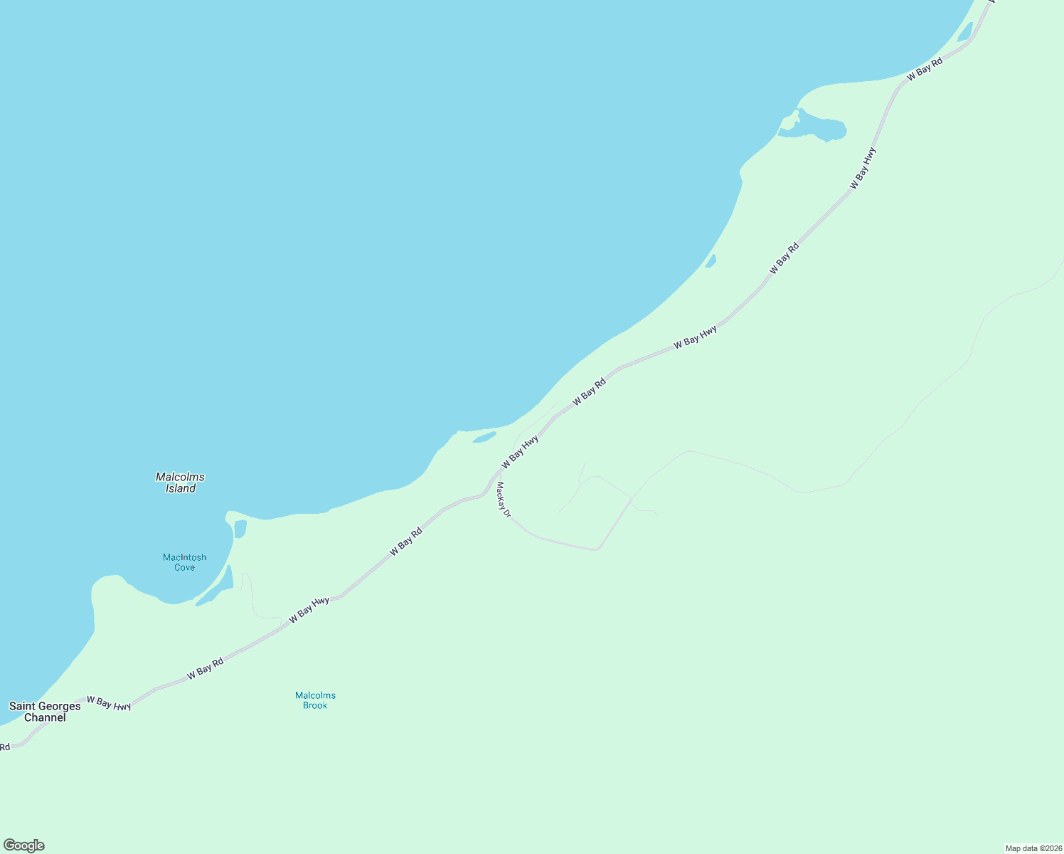 map of restaurants, bars, coffee shops, grocery stores, and more near 3865 West Bay Highway in Saint Peter's